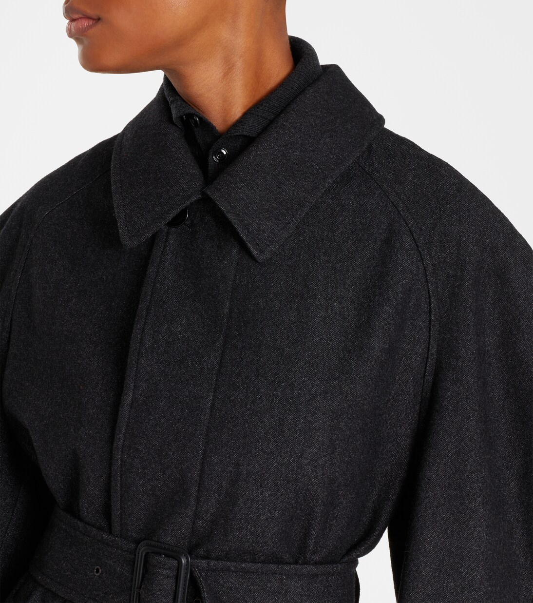 Manteau en laine et coton | Lemaire