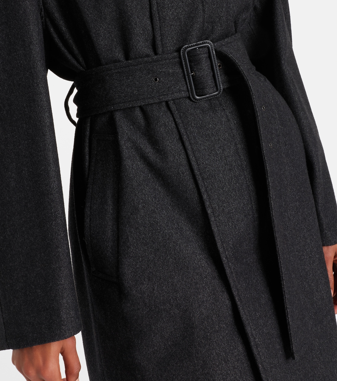 Manteau en laine et coton | Lemaire