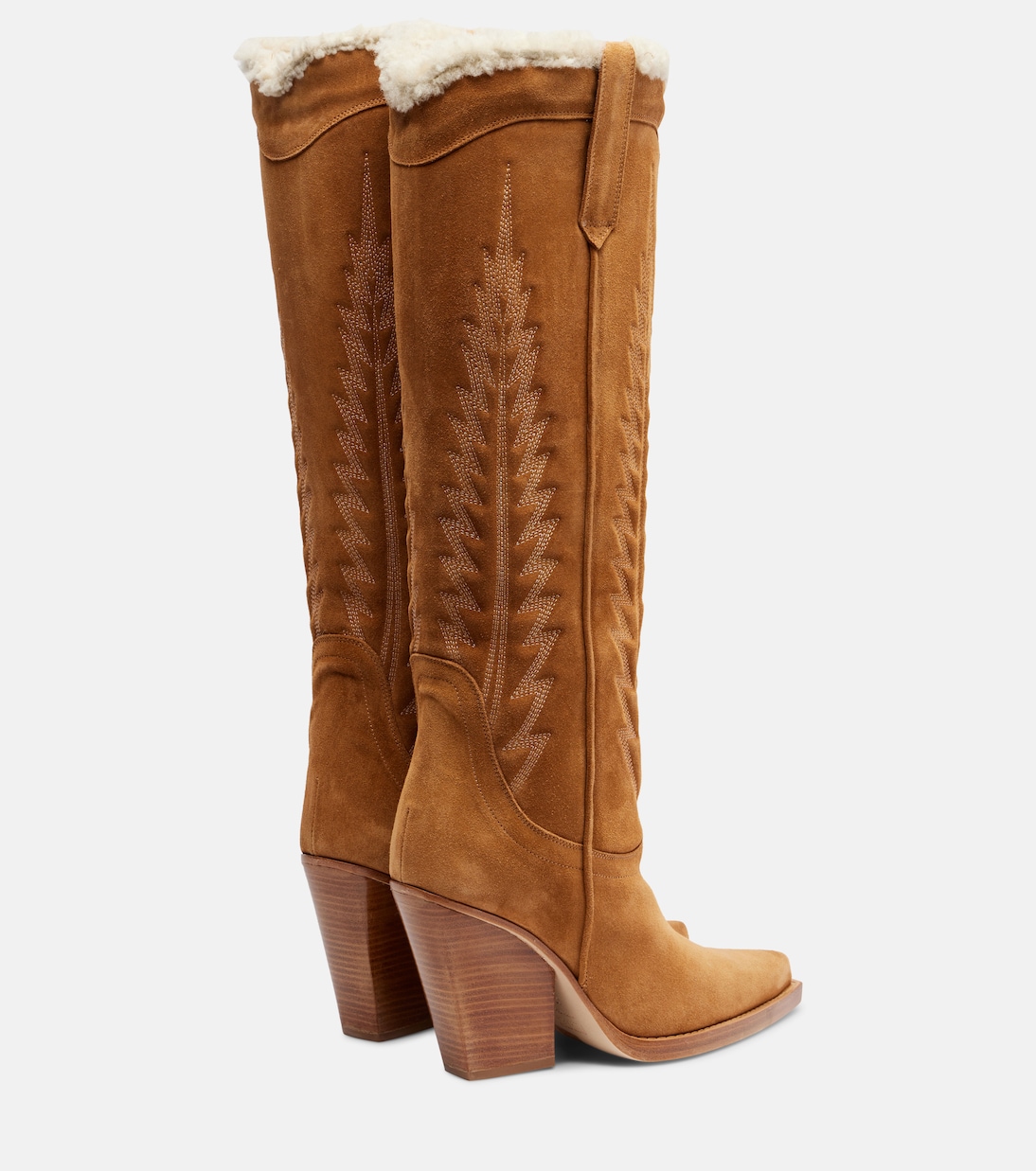 Westernstiefel Winter El Dorado aus Veloursleder | Paris Texas