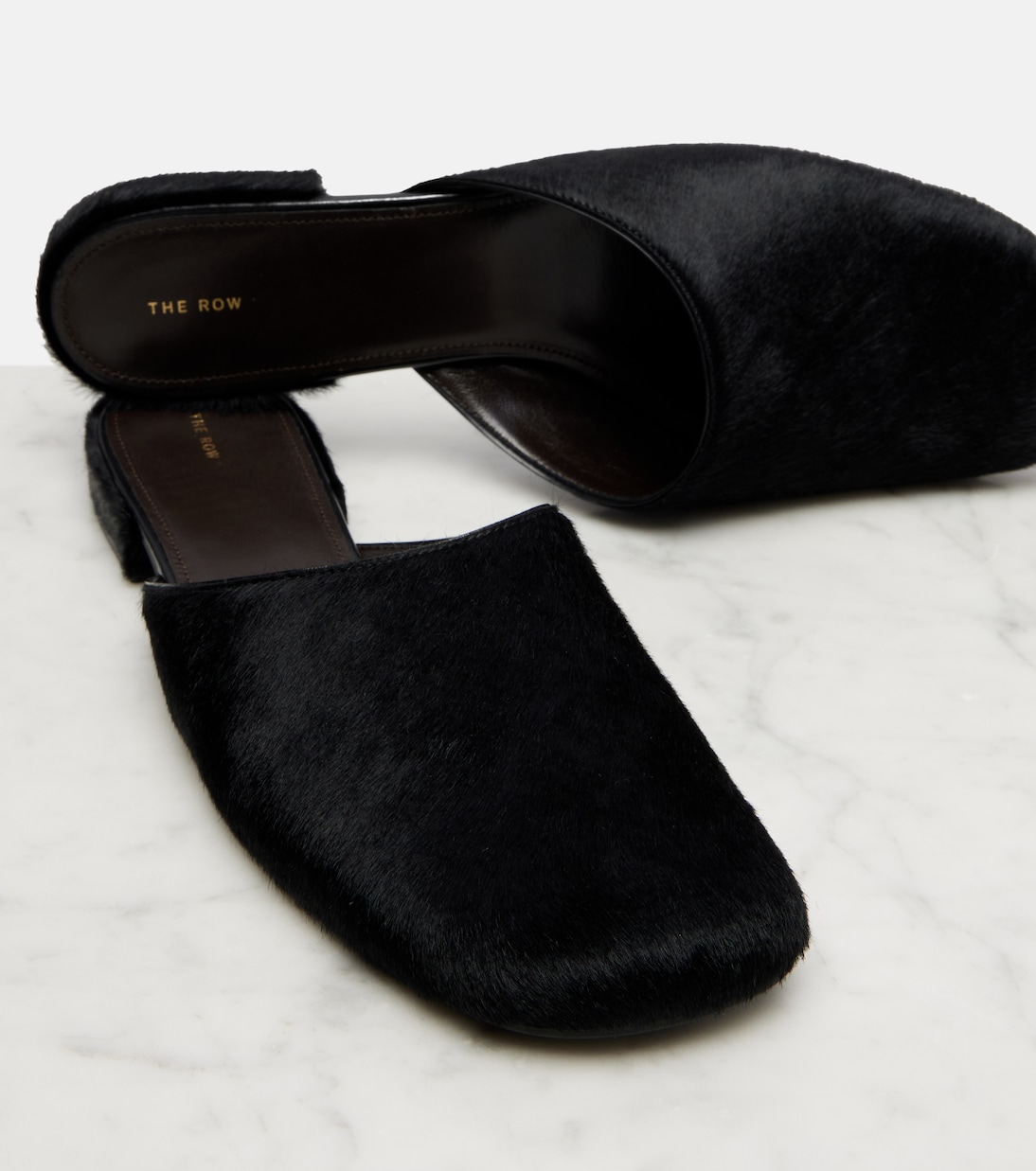Penelope calf hair mules | The Row