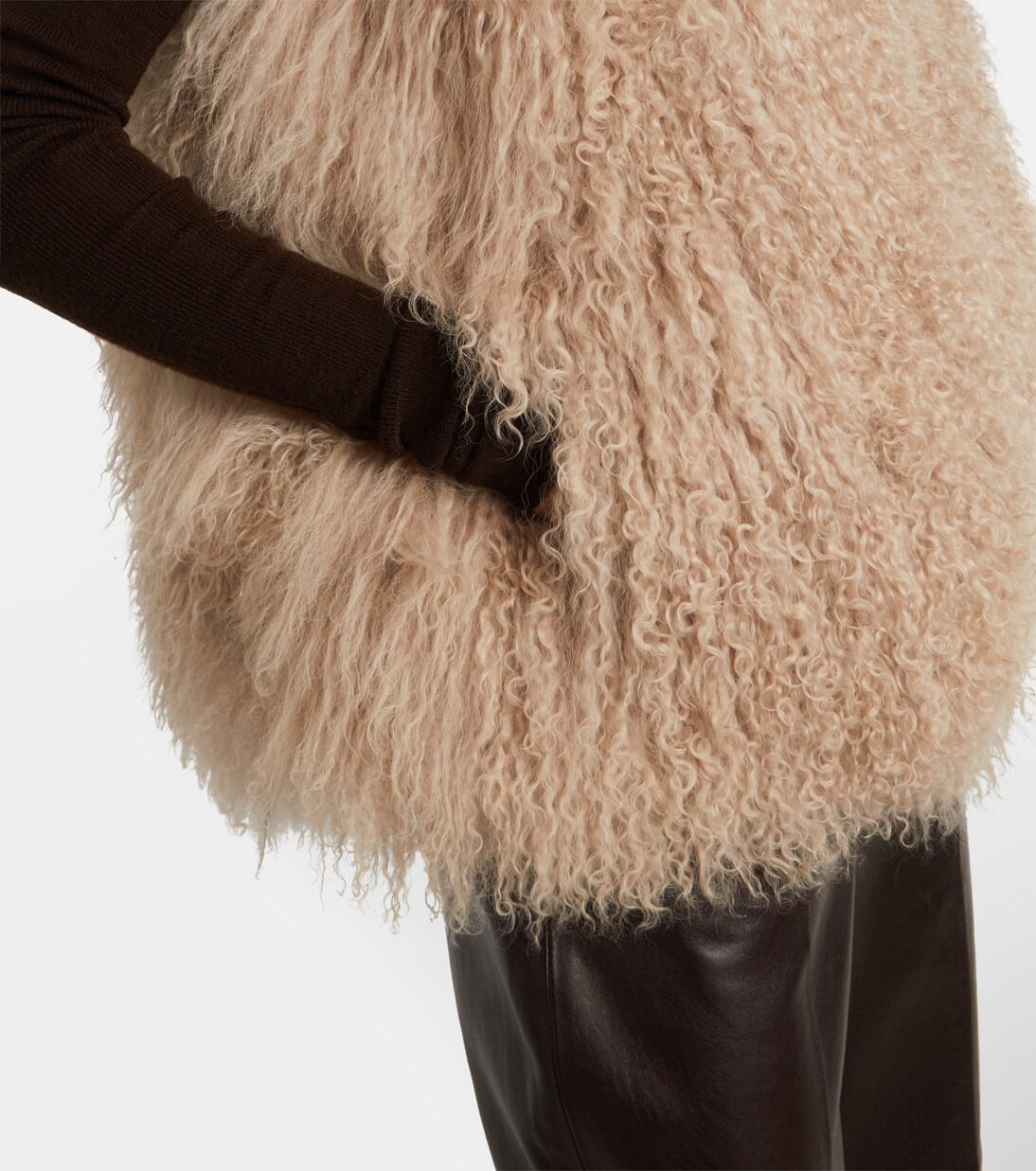 Gilet en shearling | Yves Salomon