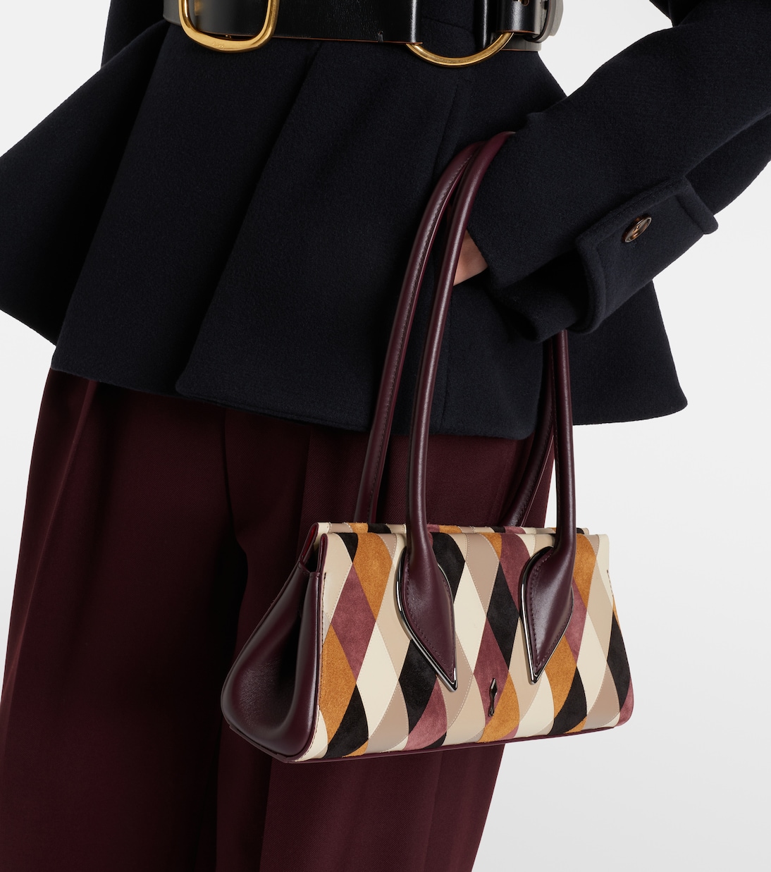 Bolso al hombro Venus de piel | Christian Louboutin