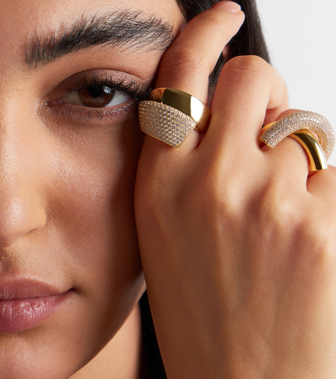 Divino 18kt gold (750/1000) ring with diamonds | Engelbert