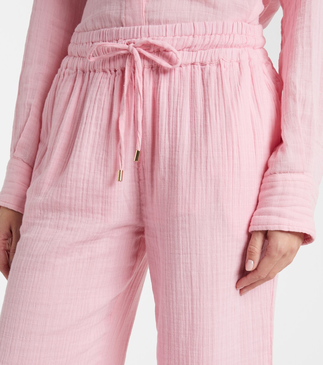 Krissy cotton wide-leg pants | Melissa Odabash