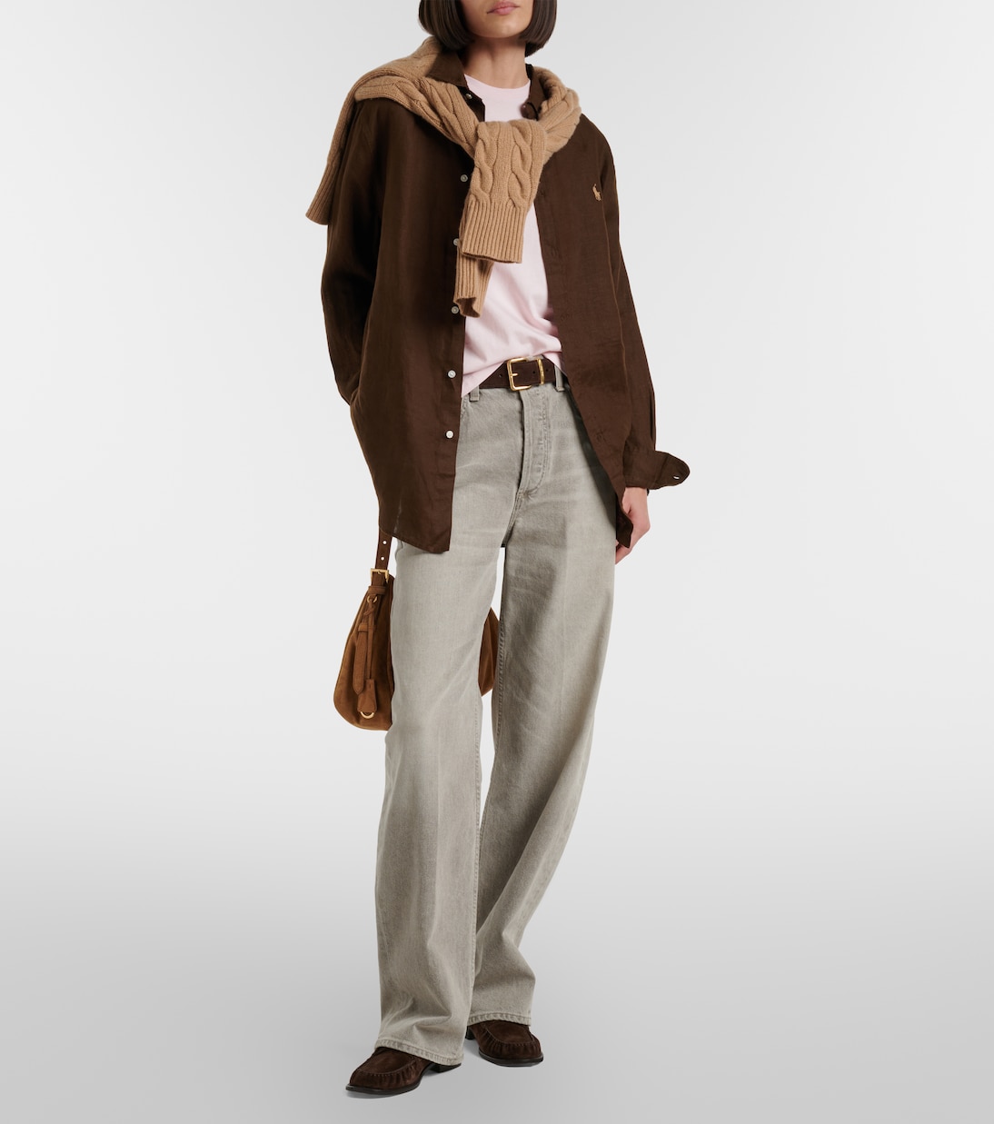 Embroidered cotton jersey T-shirt | Polo Ralph Lauren