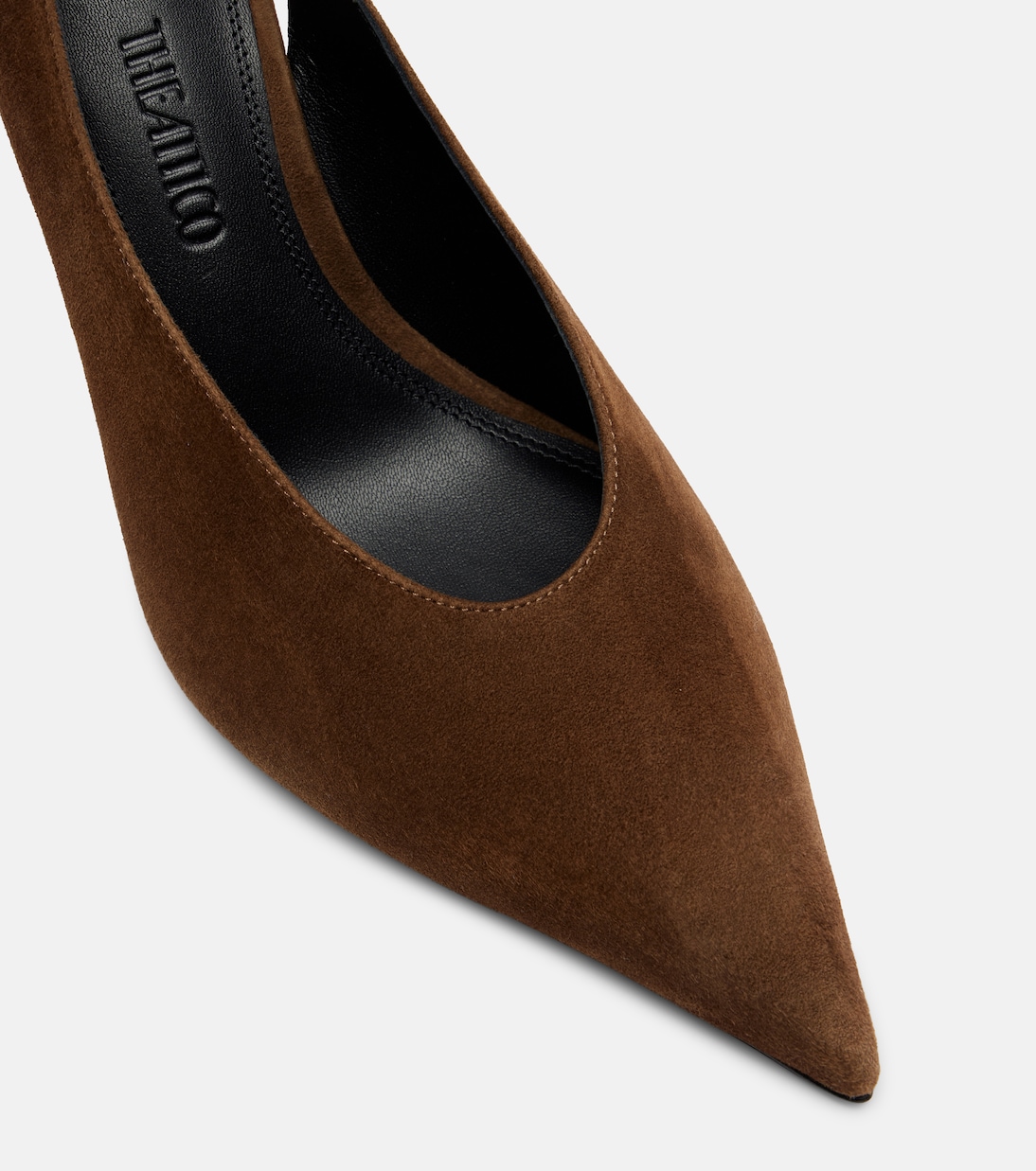 Viper suede slingback pumps | The Attico