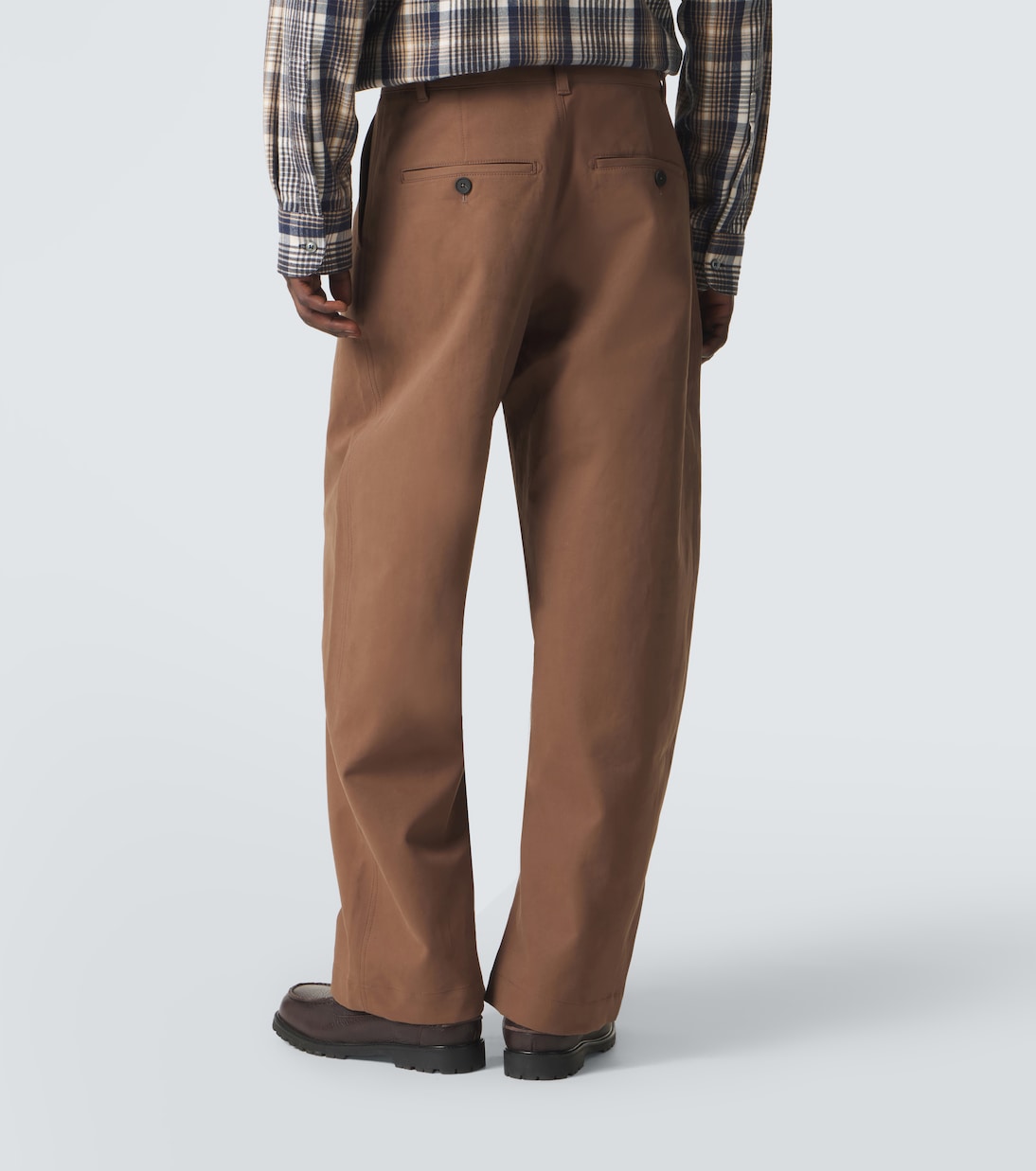 Weite Hose Bosworth aus Baumwoll-Twill | Studio Nicholson