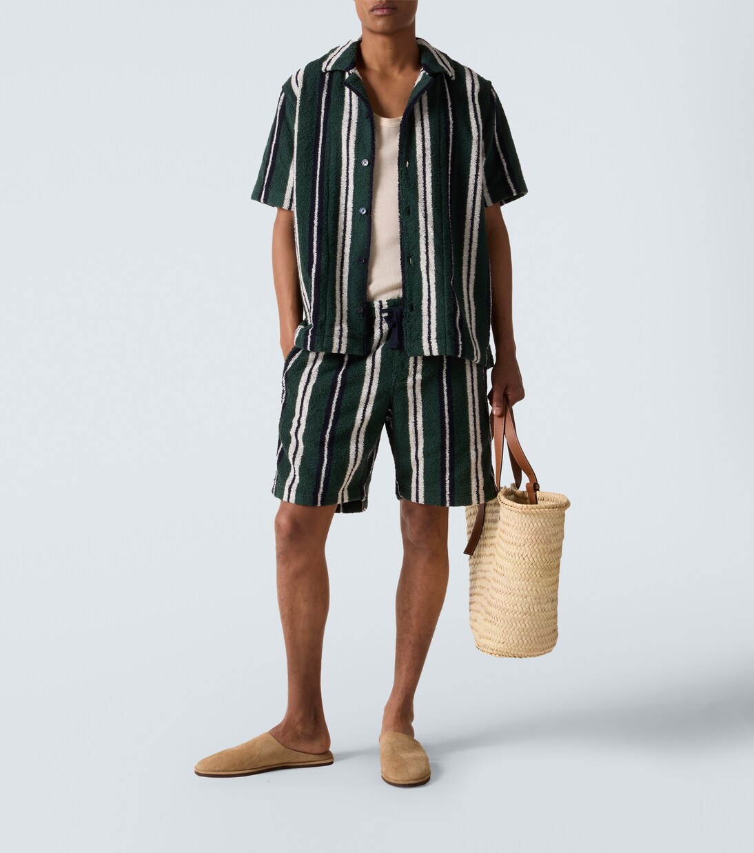 Hemd Griffith aus Frottee | Orlebar Brown