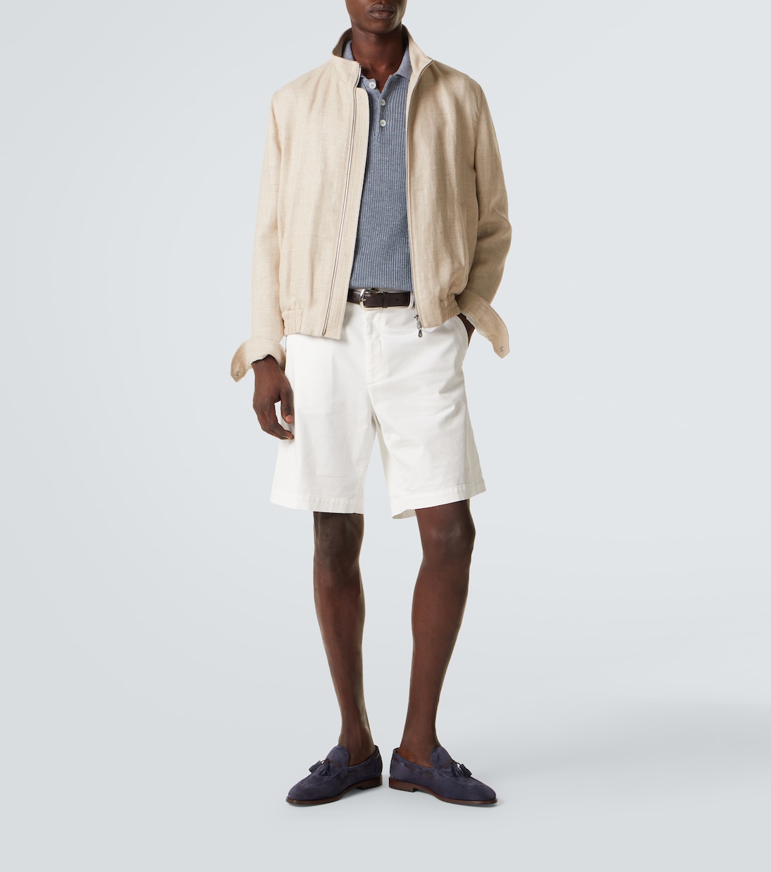 Bermuda-Shorts aus einem Baumwollgemisch | Brunello Cucinelli