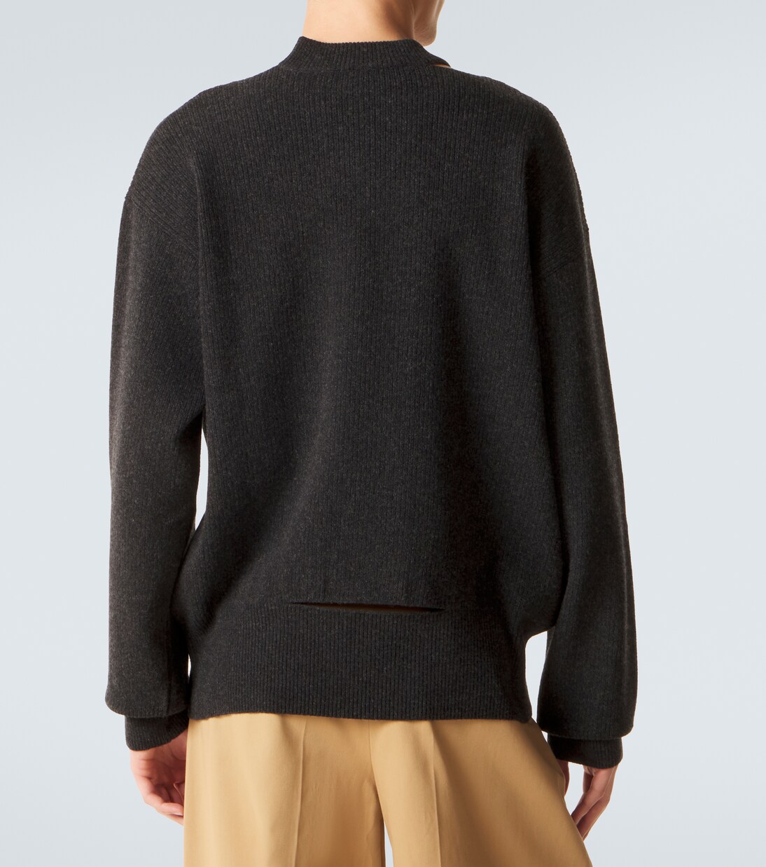 Jersey de mezcla de lana adornado | Simone Rocha