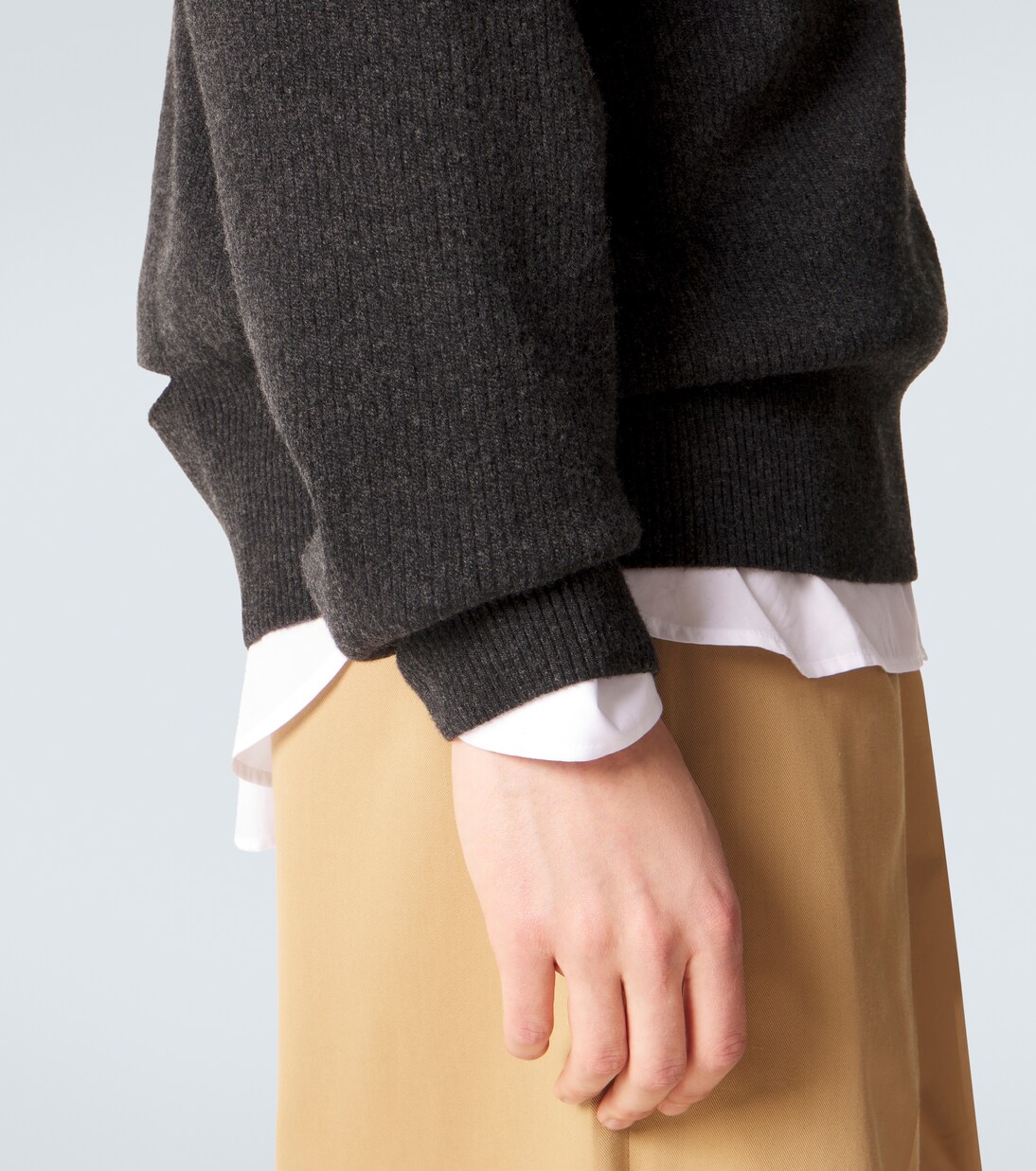 Jersey de mezcla de lana adornado | Simone Rocha