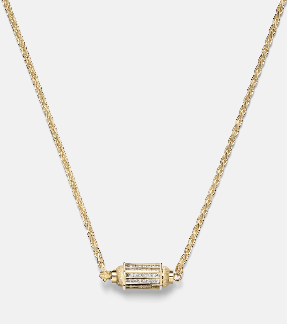 18kt gold (750/1000) necklace with diamonds | Marie Lichtenberg