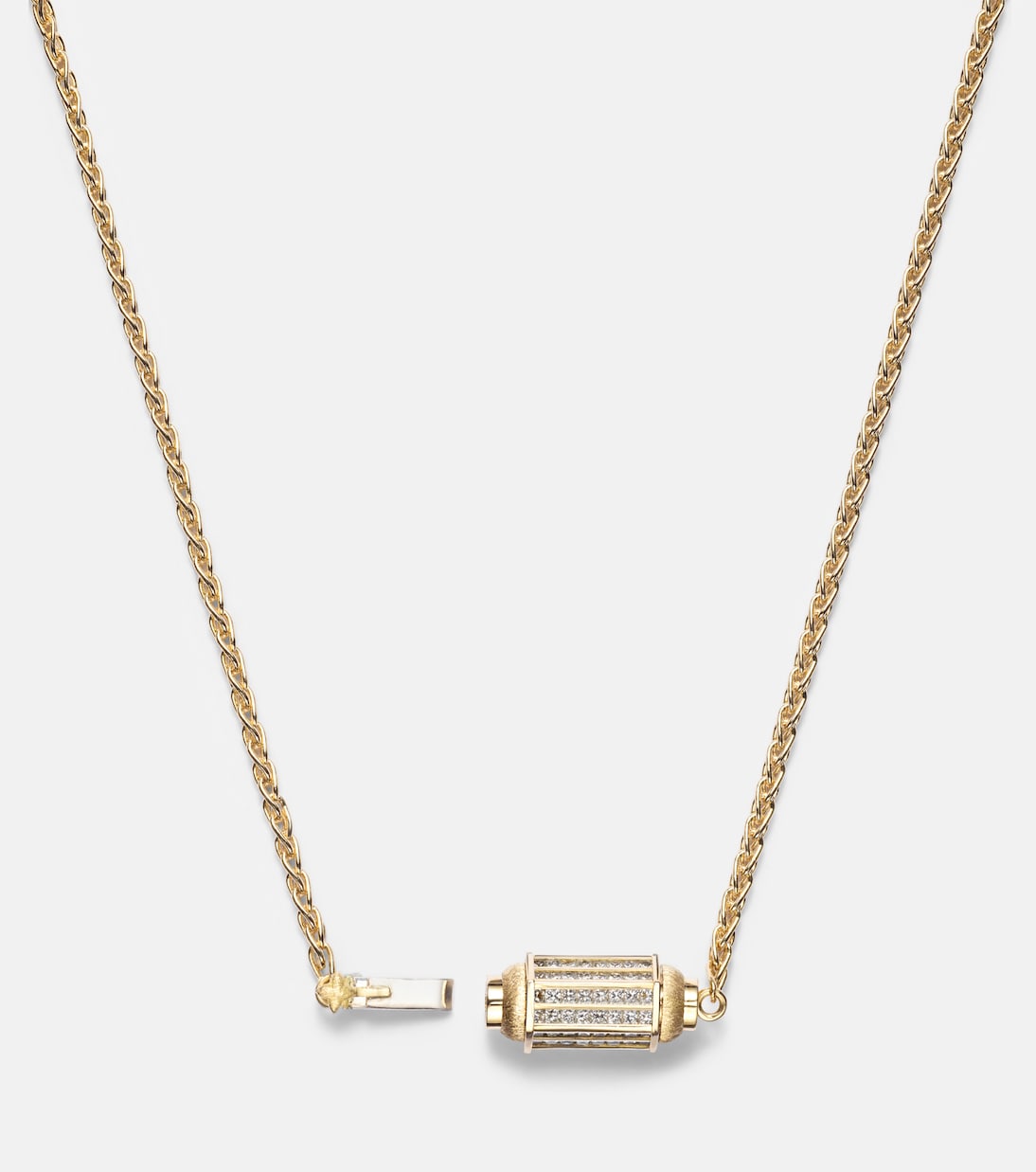 18kt gold (750/1000) necklace with diamonds | Marie Lichtenberg