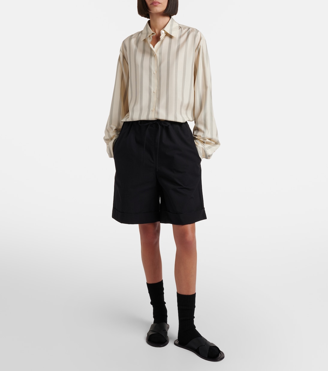 Short Emiliano en coton | The Row