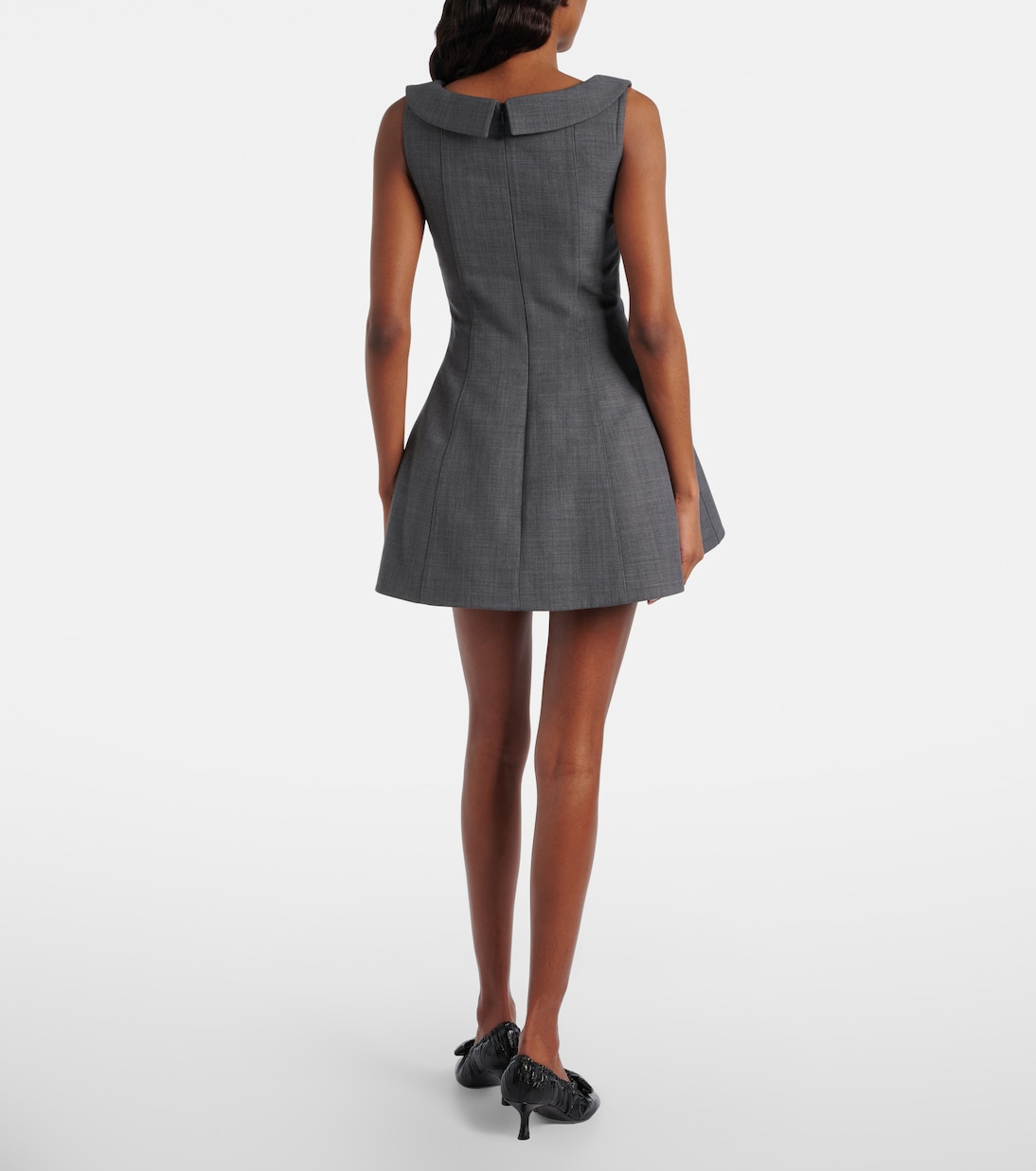 Minikleid aus Twill | Shushu/Tong