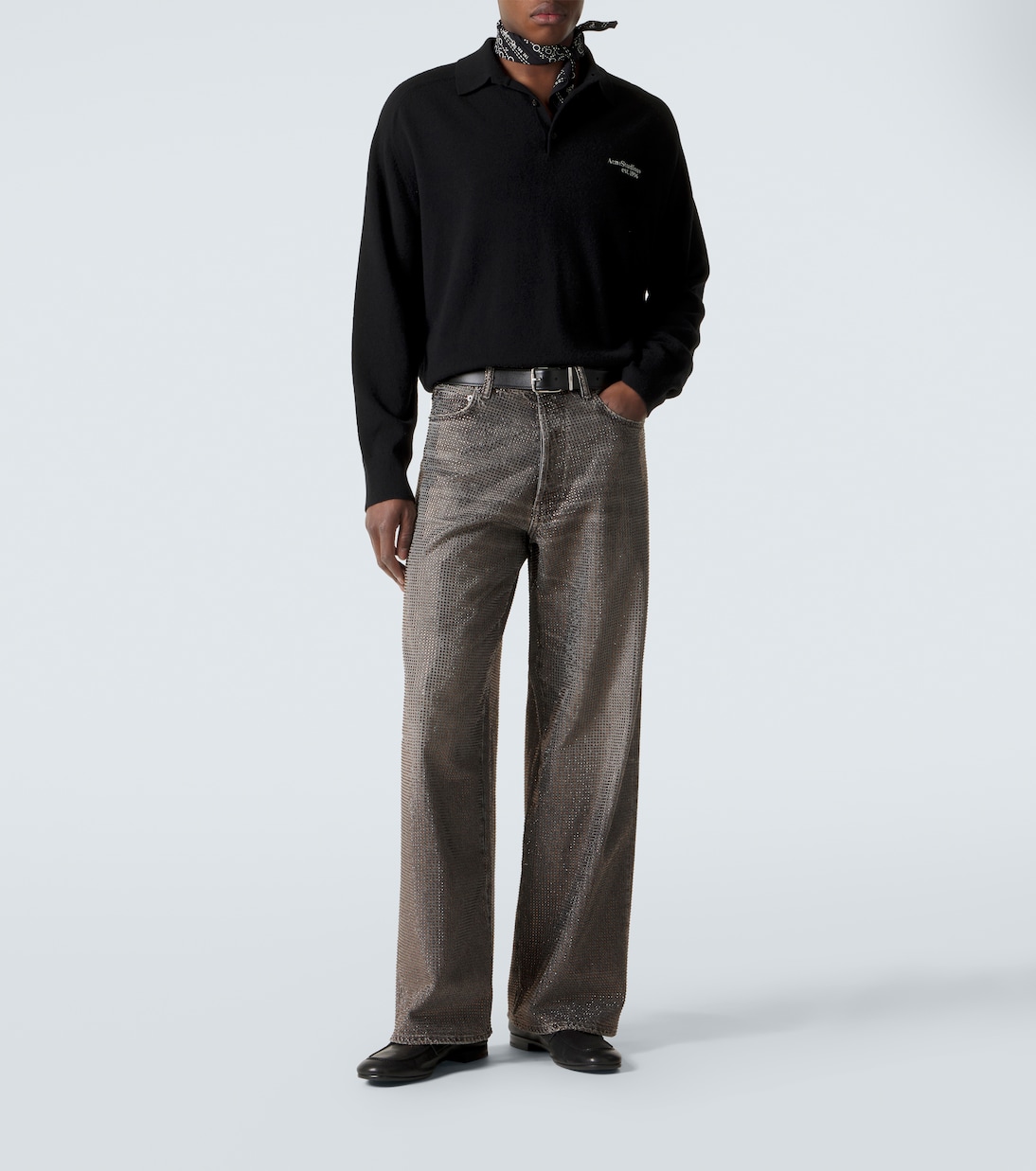 1981 embellished wide-leg jeans | Acne Studios