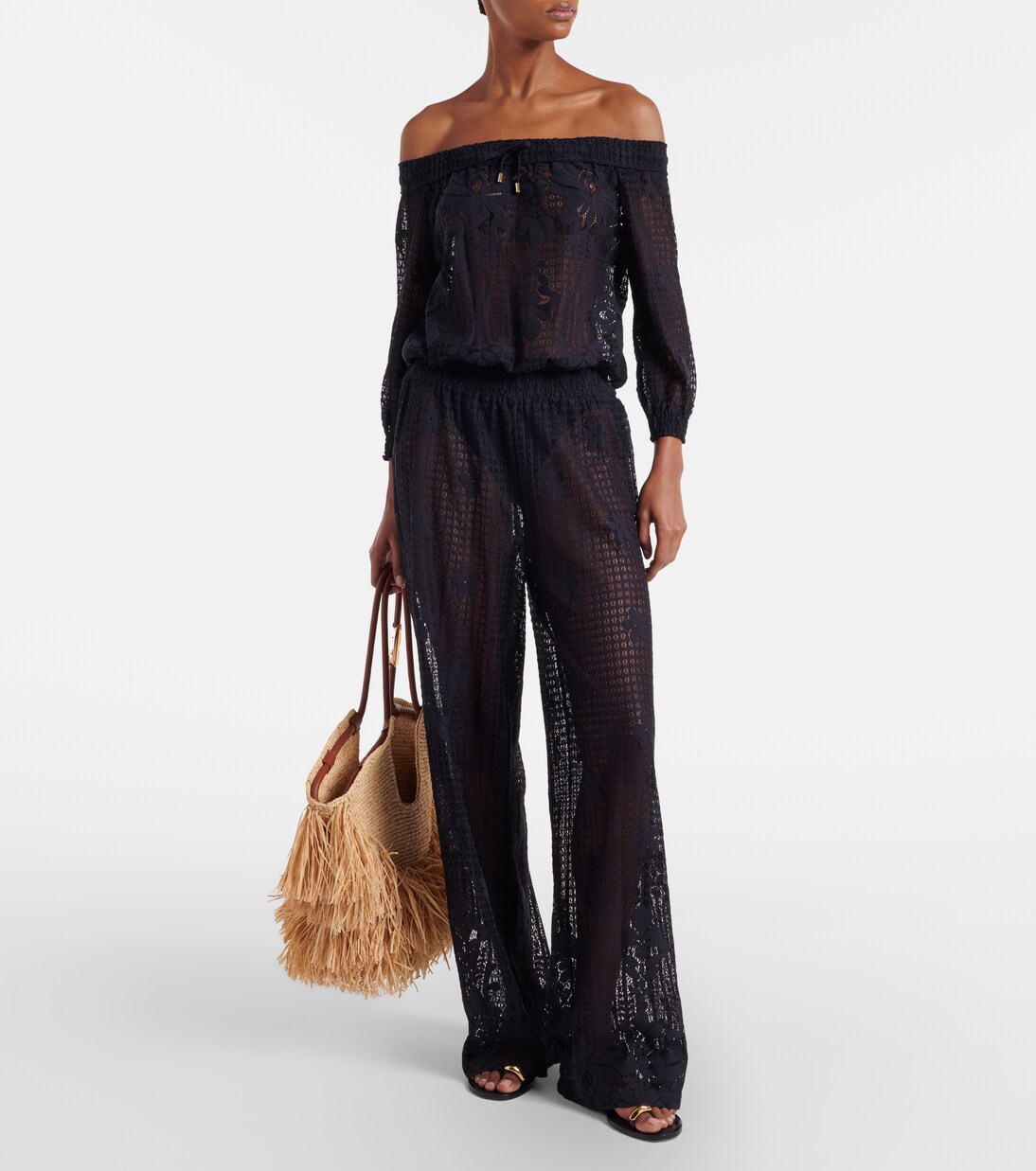 Tully crochet jumpsuit | Melissa Odabash