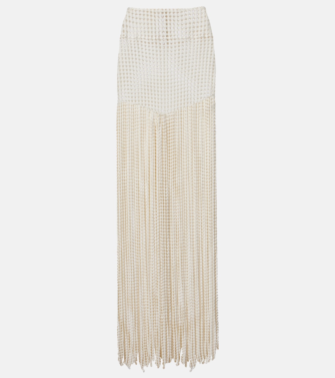Trompe l’œil wide-leg pants | Alaïa