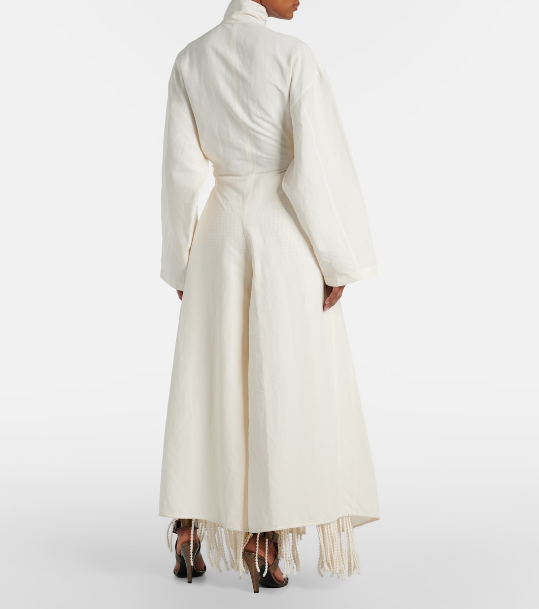 Trompe l’œil wide-leg pants | Alaïa