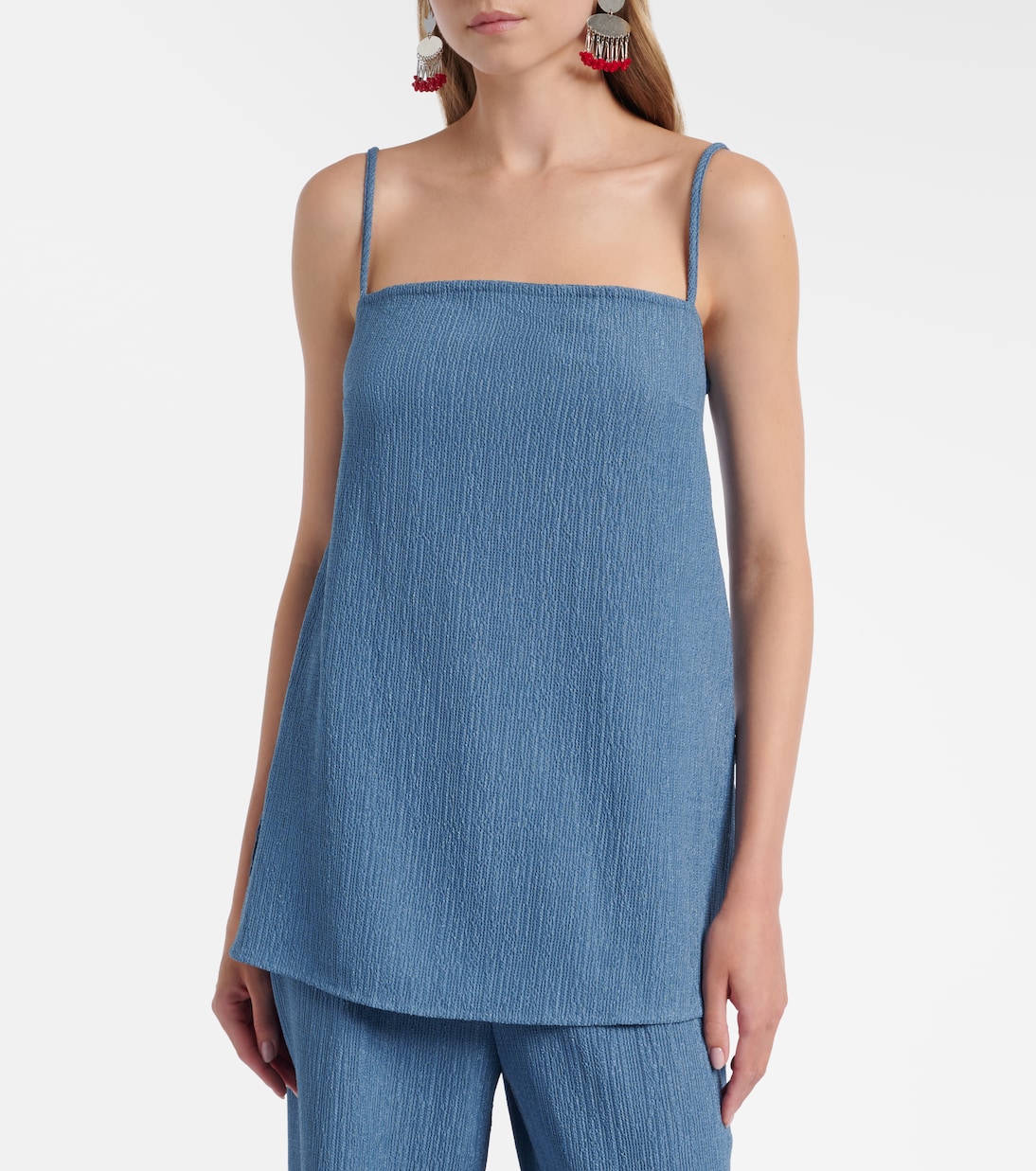 Iris seersucker top | Jade Swim