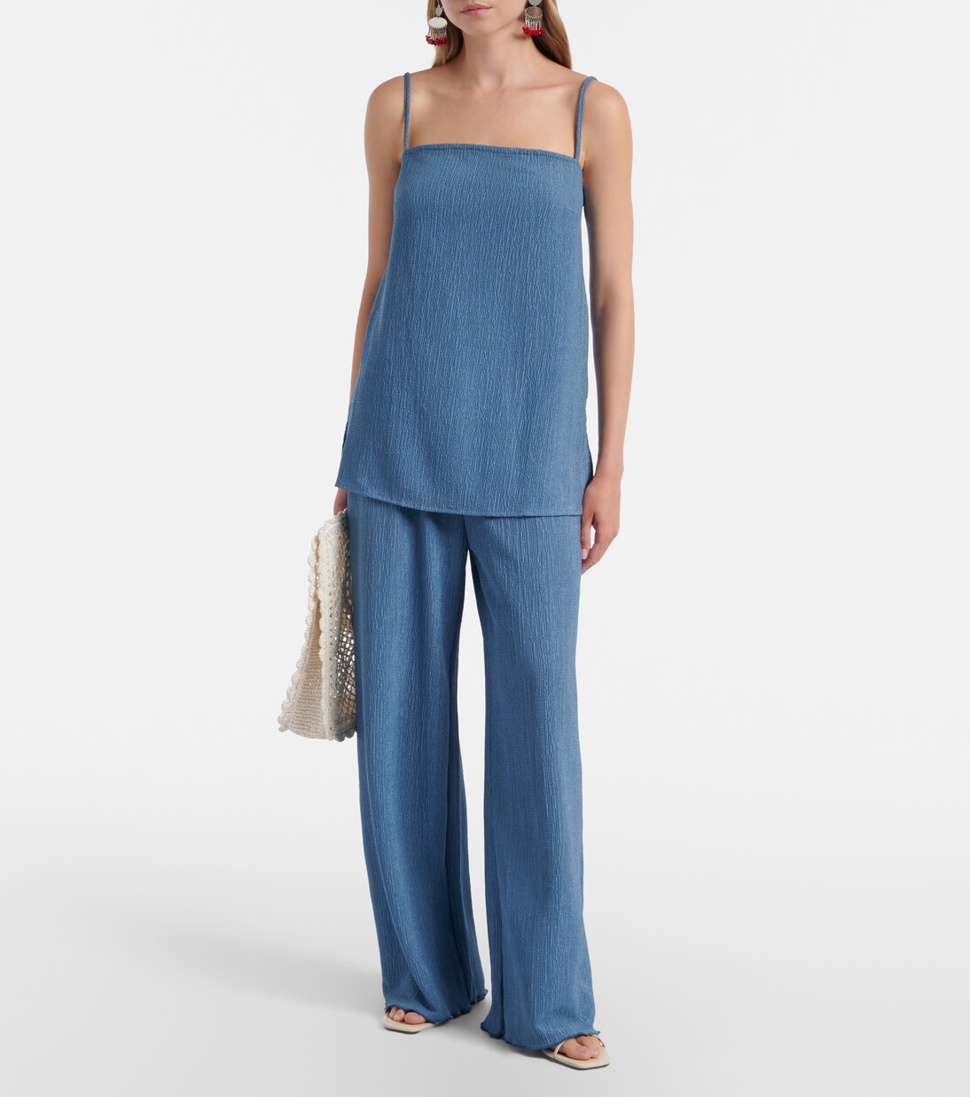 Iris seersucker top | Jade Swim