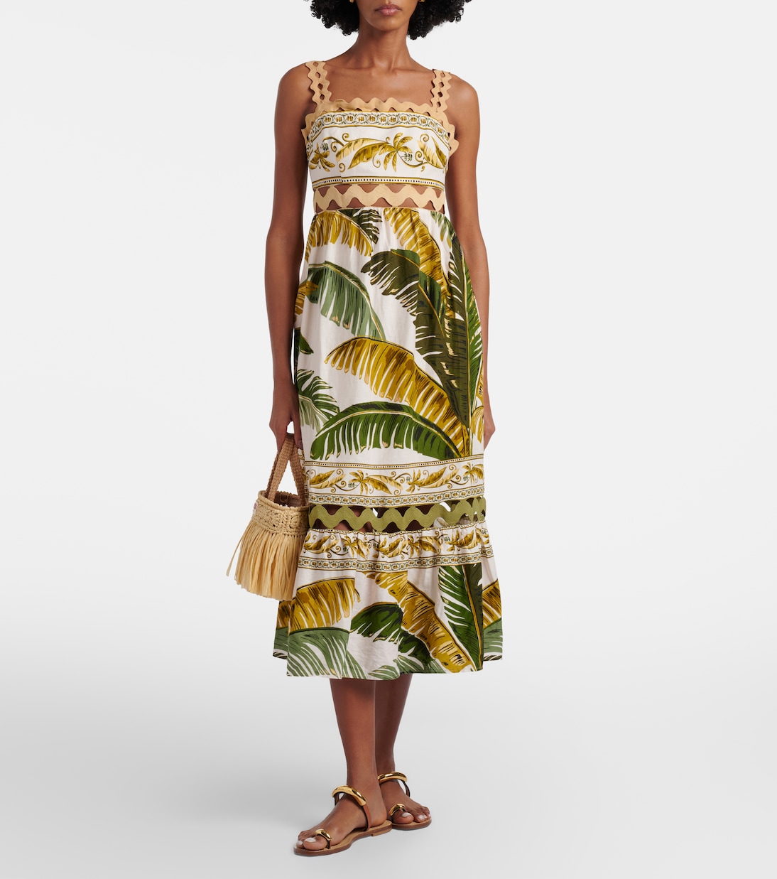 Bedrucktes Midikleid Trancoso | Farm Rio