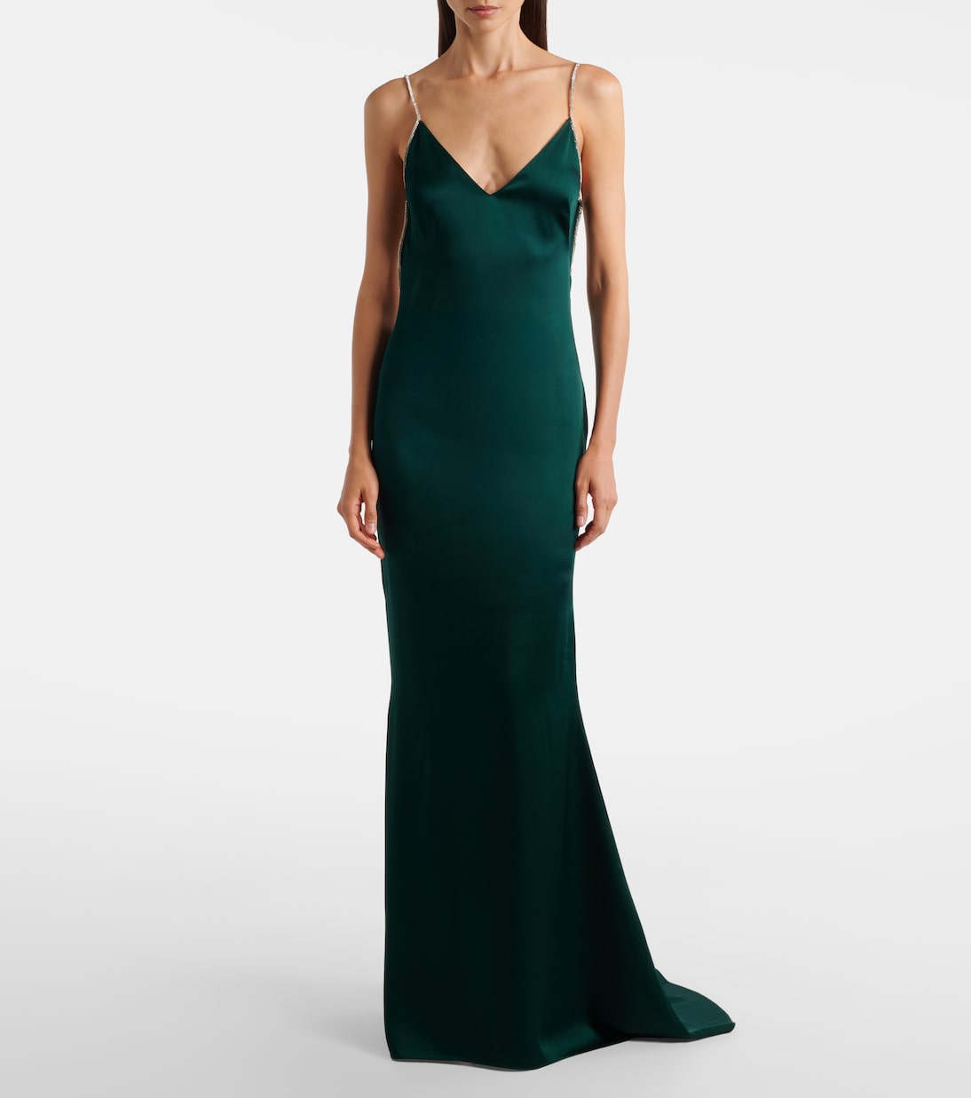 Verziertes Slipdress aus Satin | Tom Ford