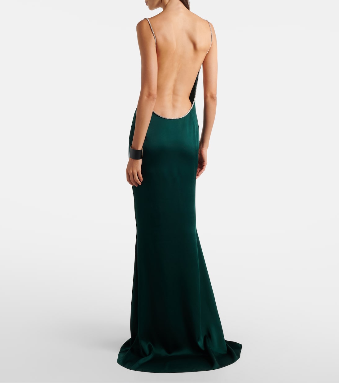Verziertes Slipdress aus Satin | Tom Ford