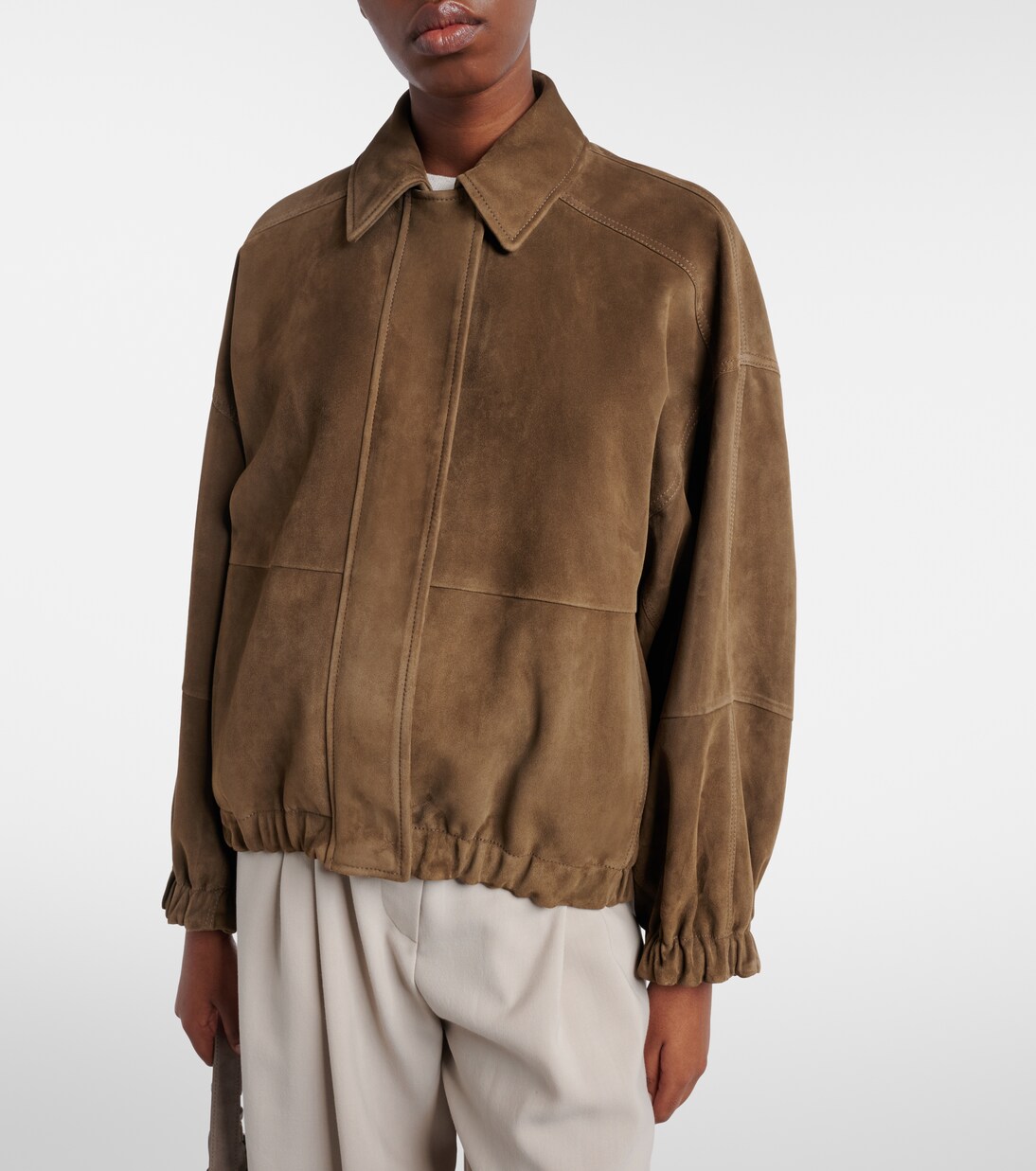 Suede jacket | Brunello Cucinelli
