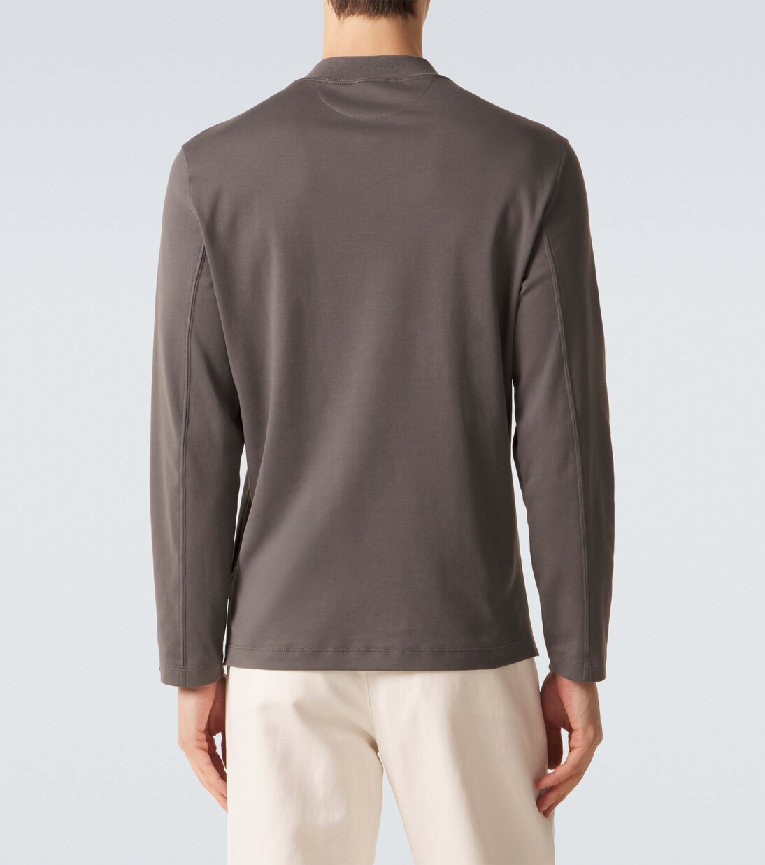 Printed cotton jersey T-shirt | Brunello Cucinelli