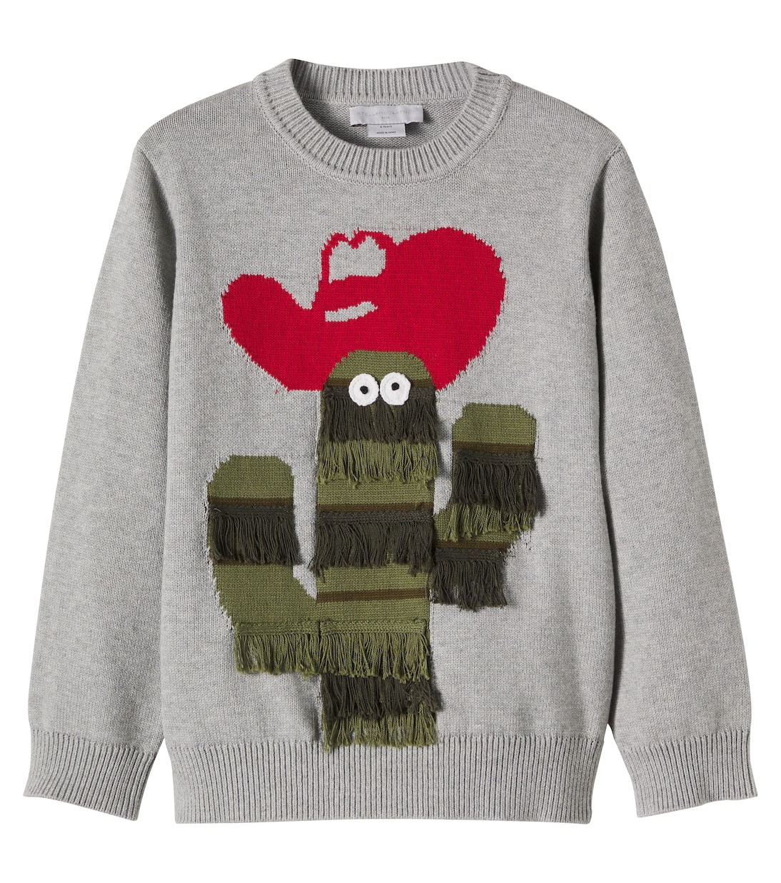 Bestickter Pullover aus Baumwolle | Stella McCartney Kids
