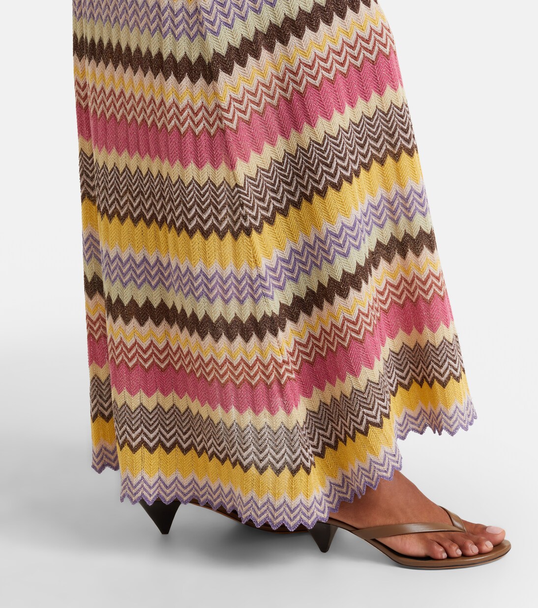 Jupe longue en lamé | Faithfull
