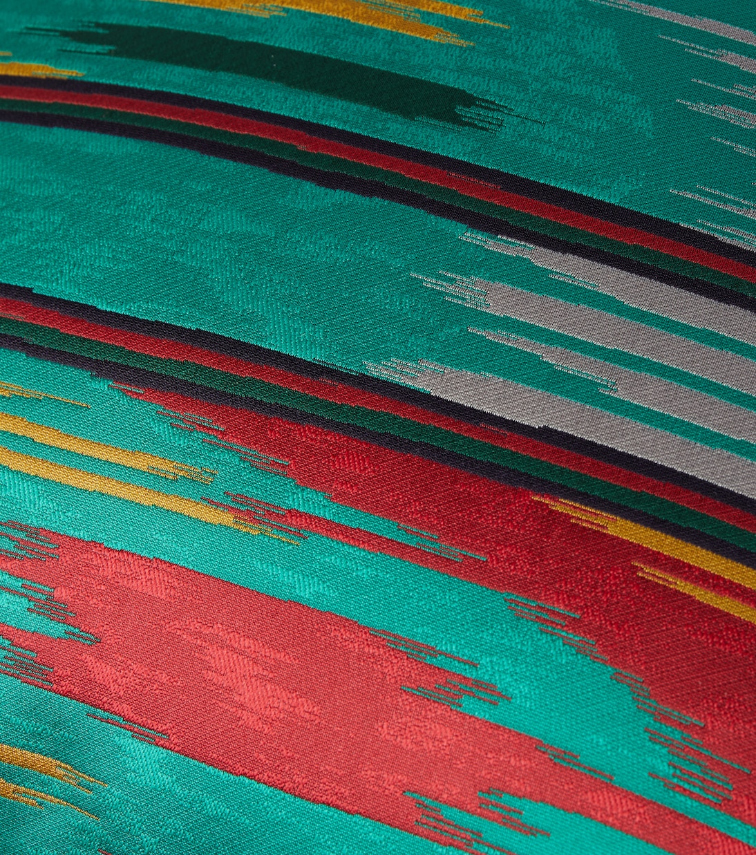 Jacquard cotton-blend cushion | Etro