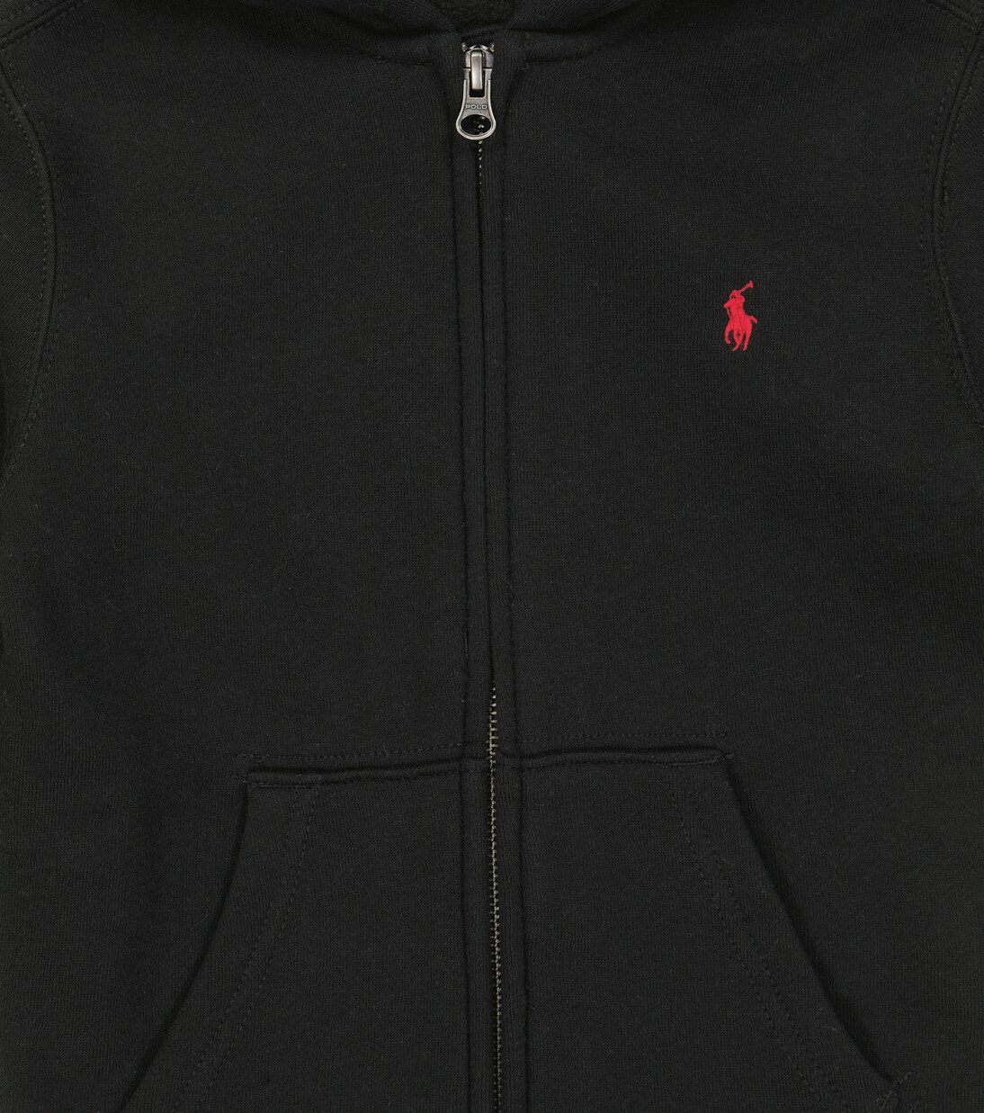 Zipped cotton-blend hoodie | Polo Ralph Lauren Kids