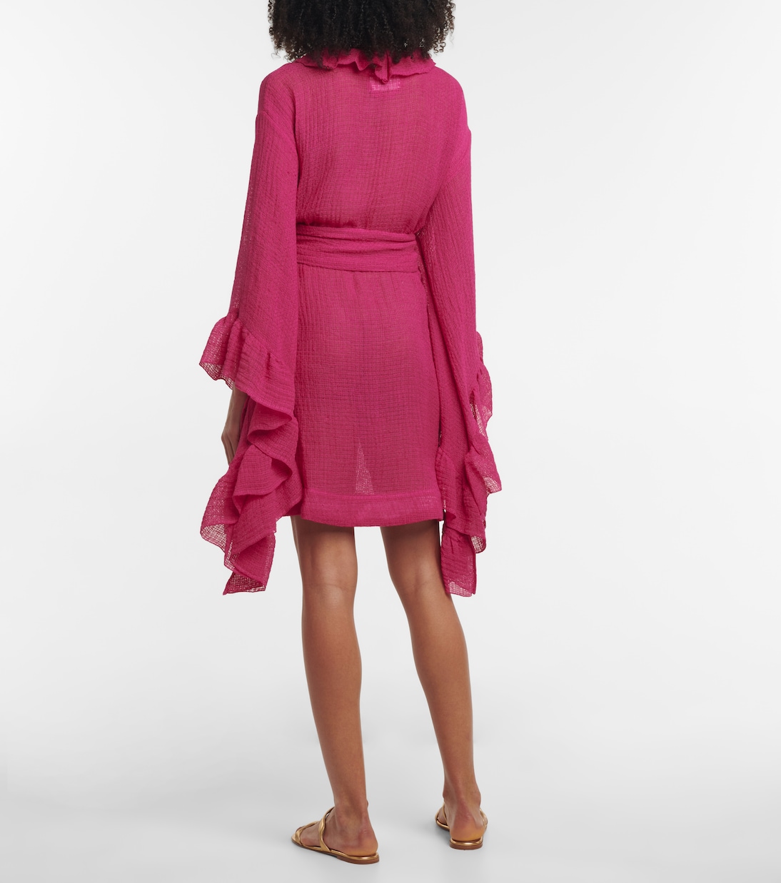 Minikleid Anita aus einem Leinengemisch | Lisa Marie Fernandez