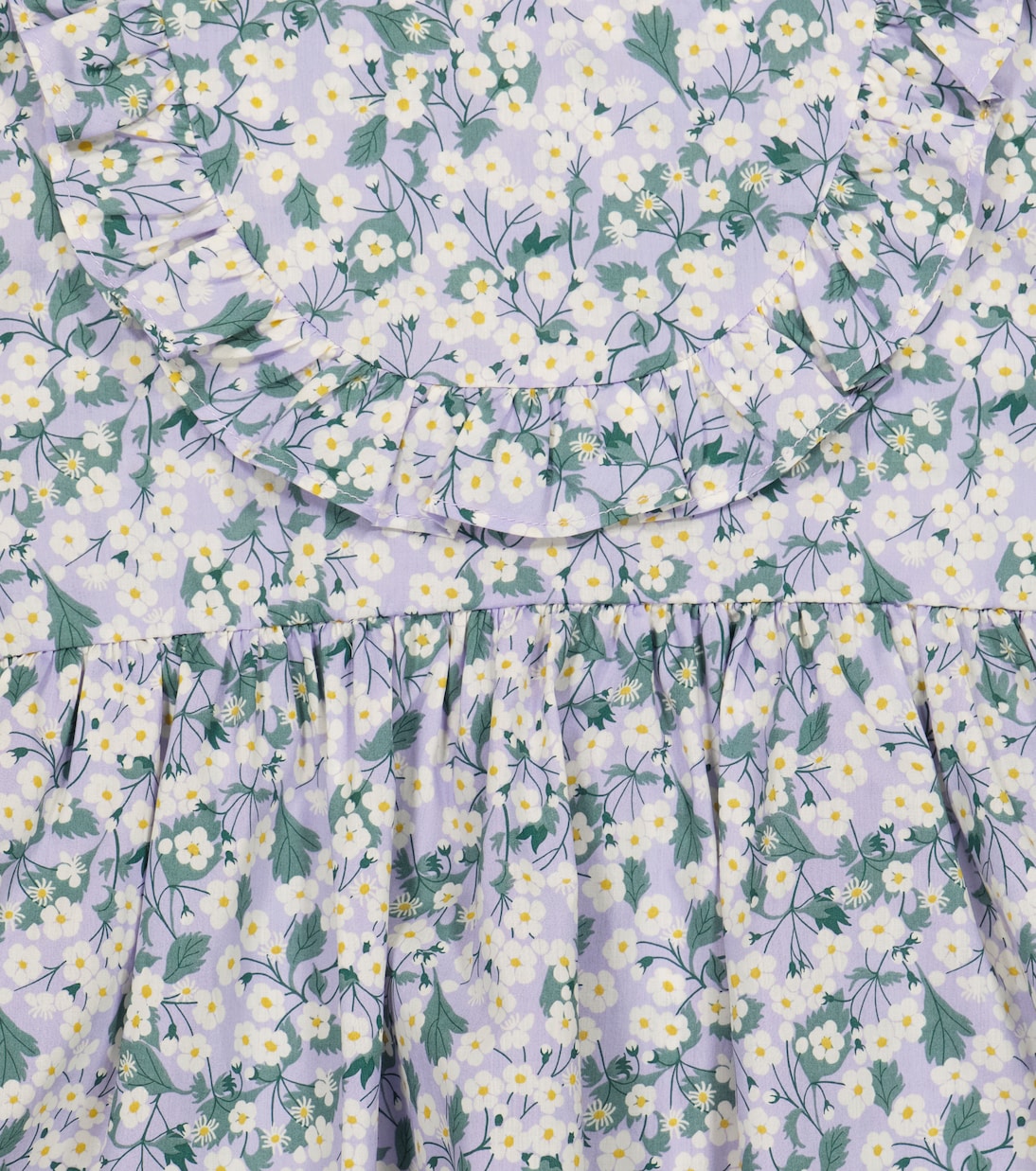 Floral cotton top | Il Gufo