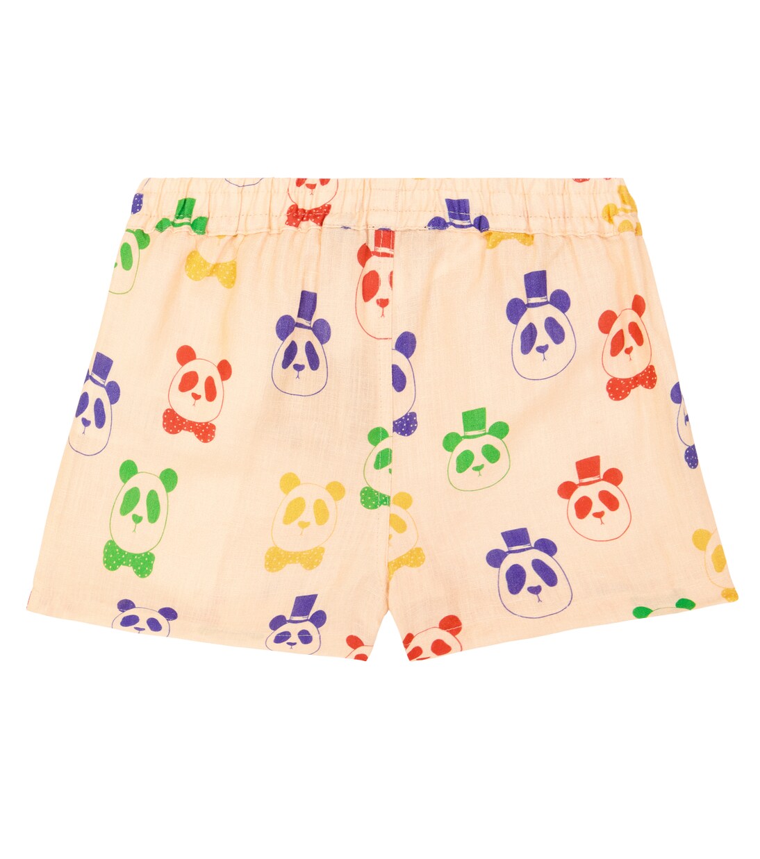 Printed linen and cotton shorts | Mini Rodini
