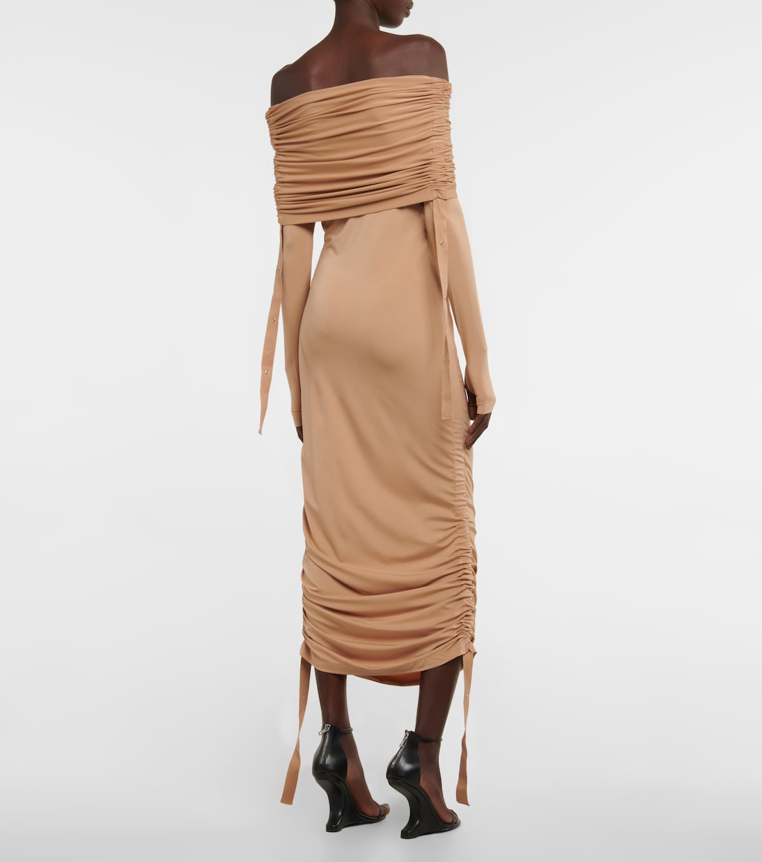 Off-Shoulder-Maxikleid | Dion Lee