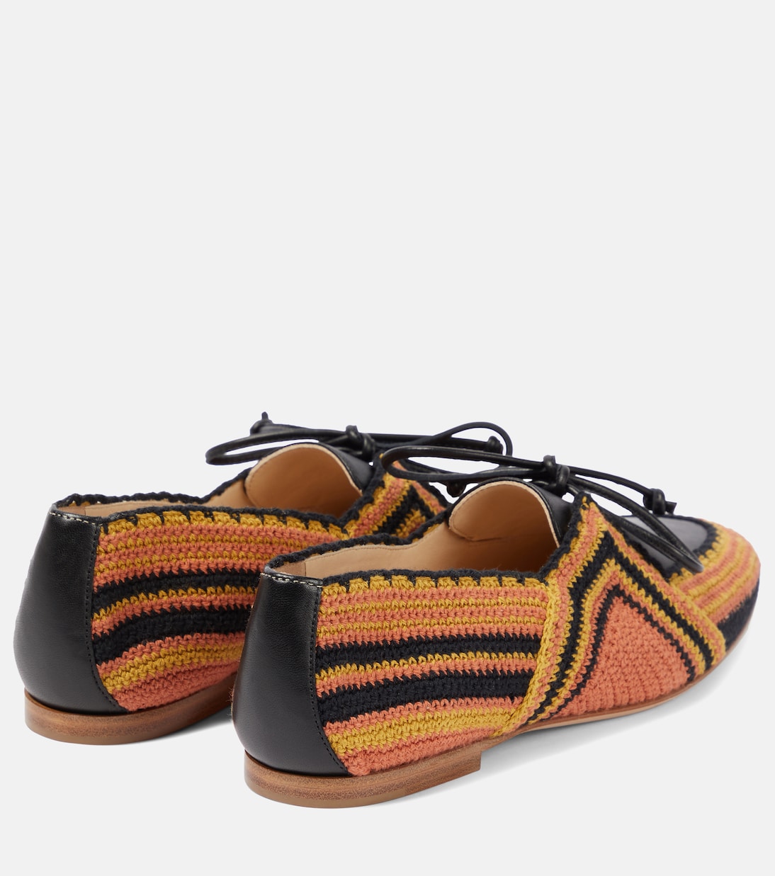 Loafers Hays aus Häkelstrick und Leder | Gabriela Hearst