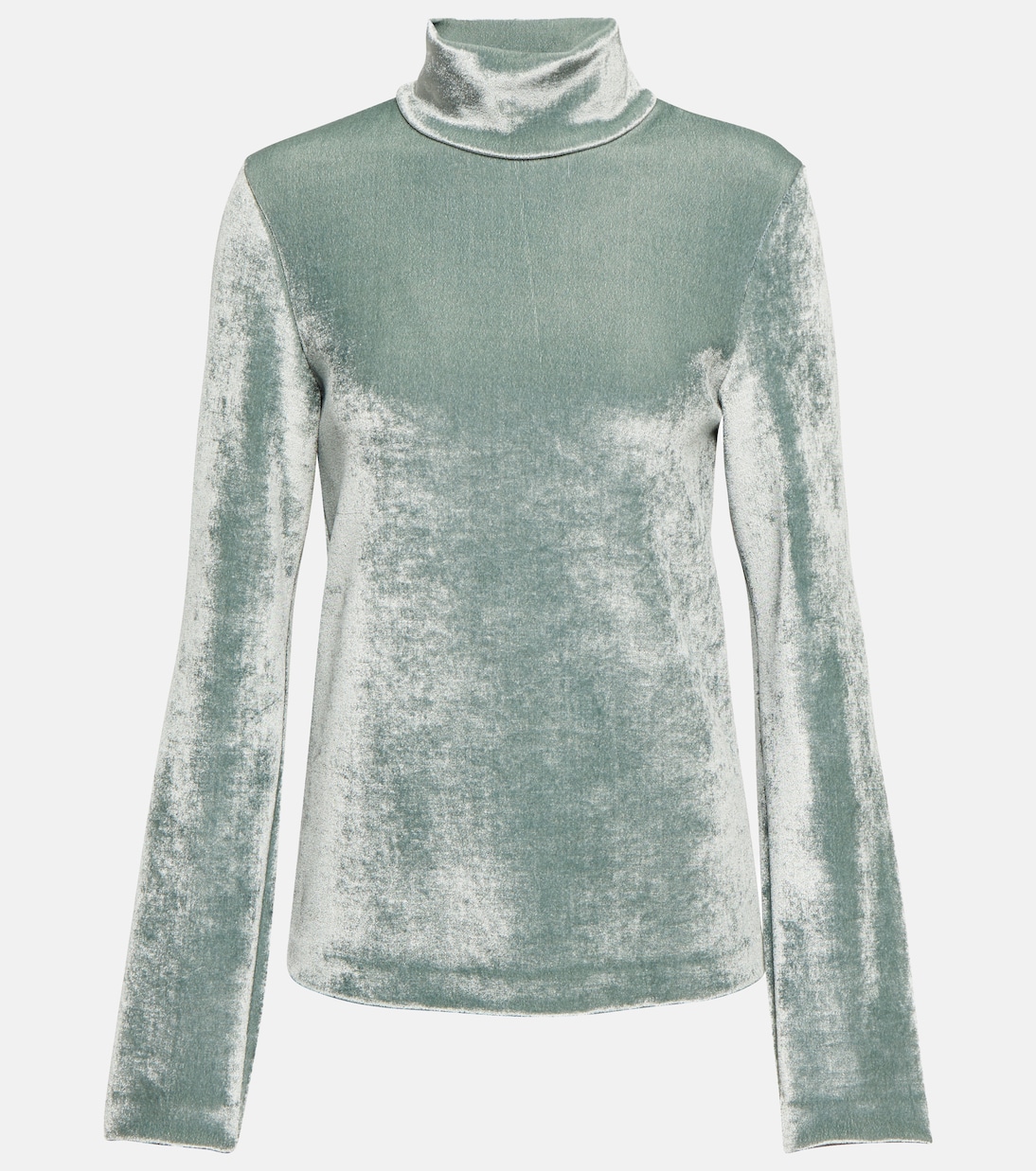 Longsleeve aus Samt | Jil Sander