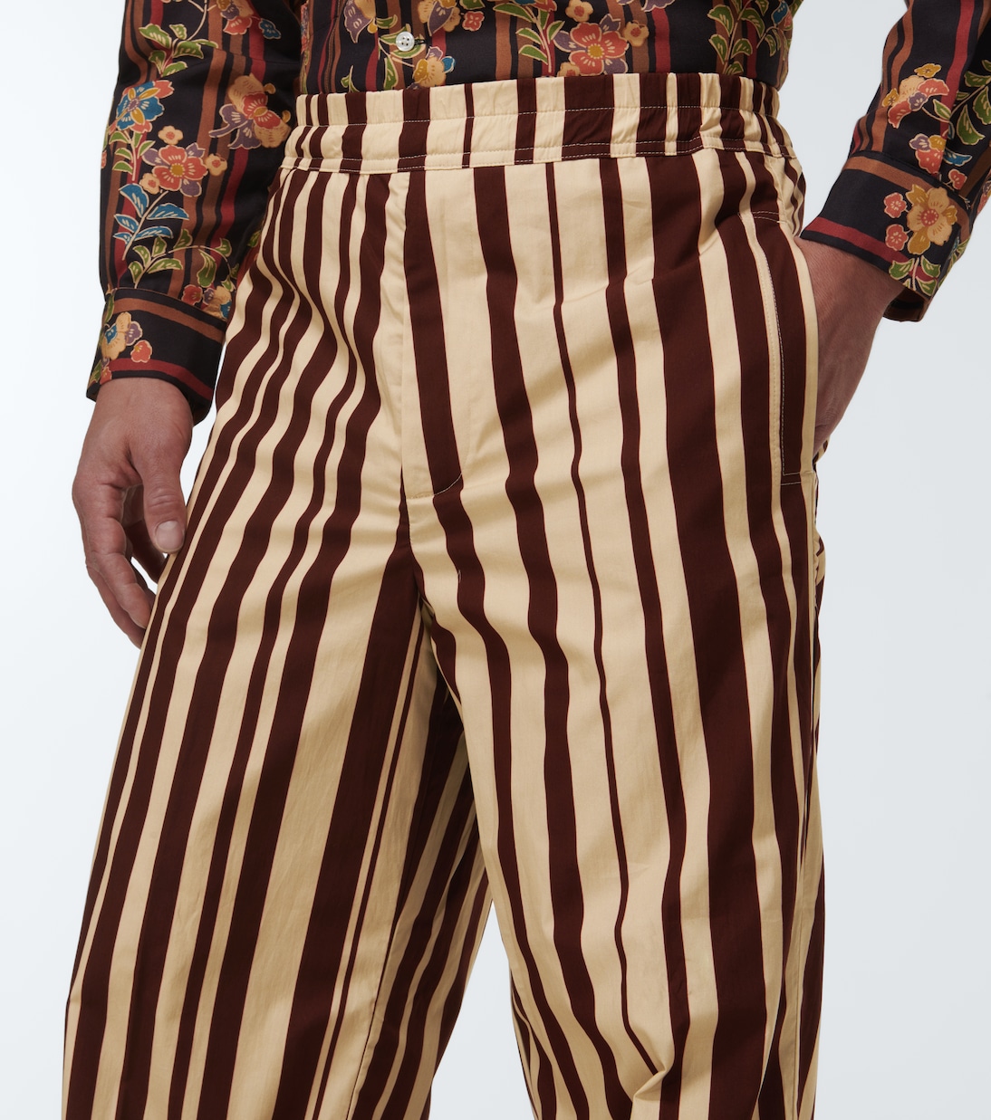 Striped wide-leg pants | Dries Van Noten