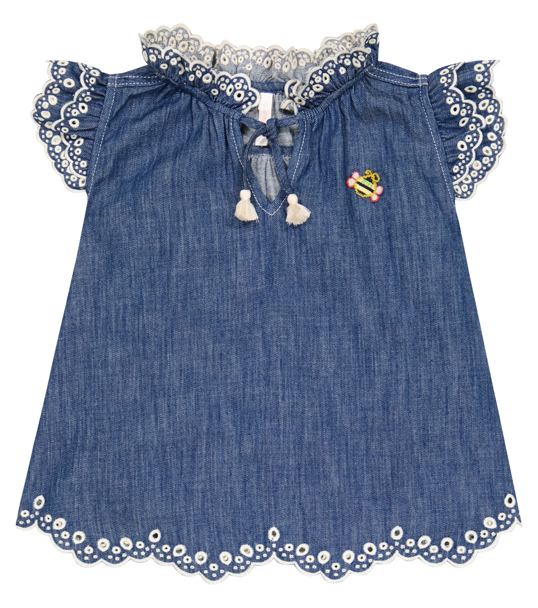 Tiggy denim top | Zimmermann Kids