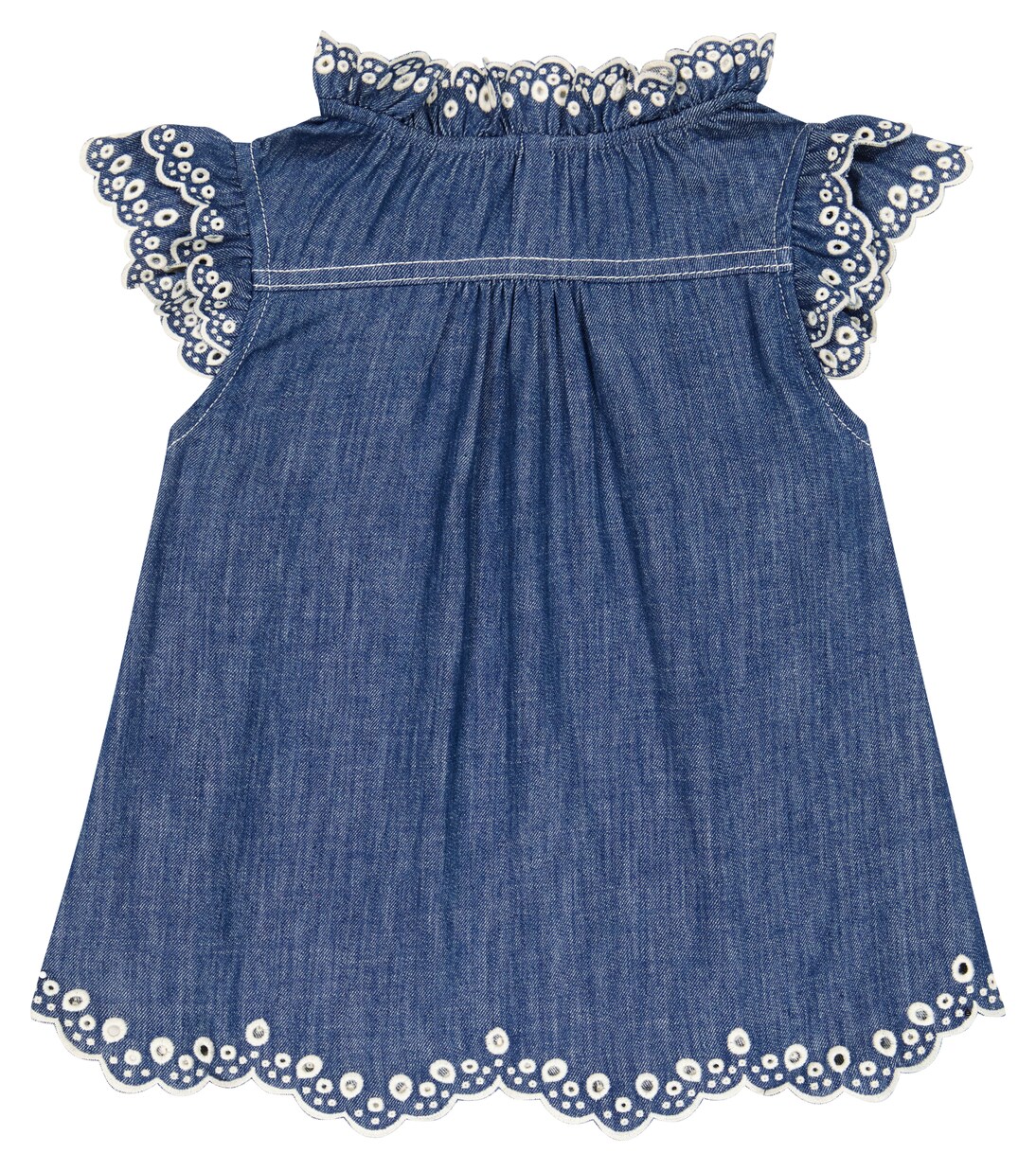 Tiggy denim top | Zimmermann Kids