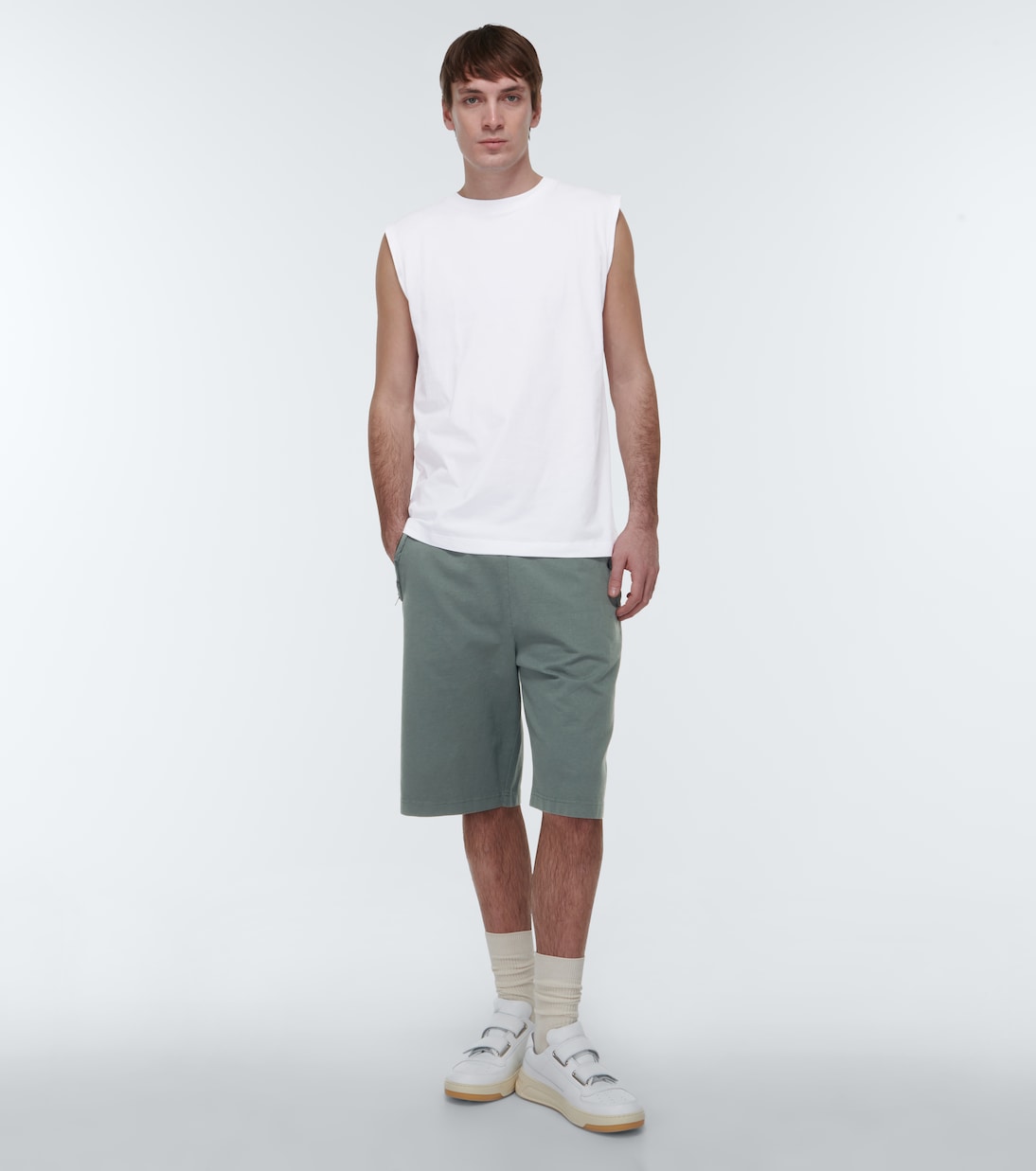 Shorts en jersey de algodón | Acne Studios