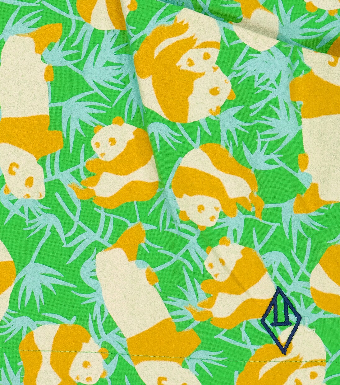 Monkey printed cotton shorts | The Animals Observatory
