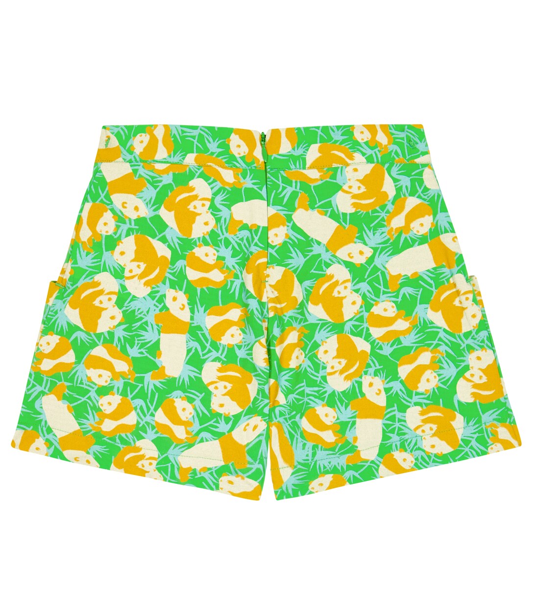 Monkey printed cotton shorts | The Animals Observatory
