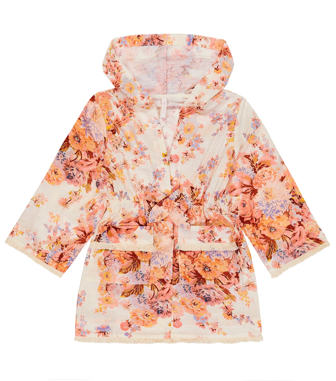 Devi floral cotton robe | Zimmermann Kids