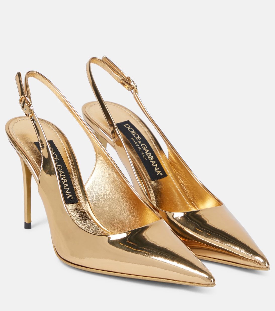 x Kim Lollo leather slingback pumps | Dolce&Gabbana