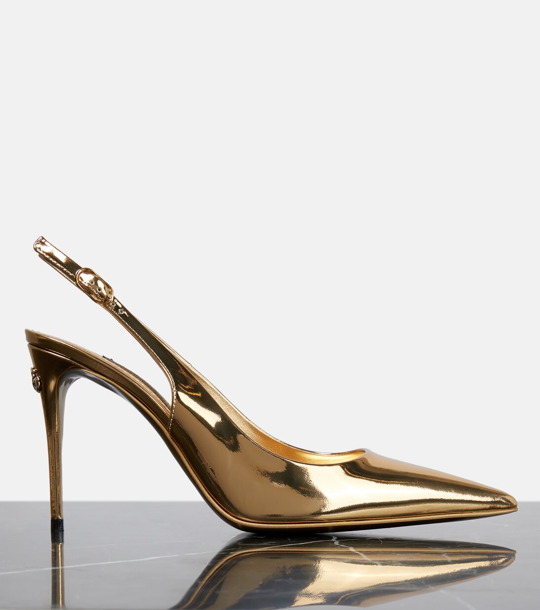 x Kim Lollo leather slingback pumps | Dolce&Gabbana