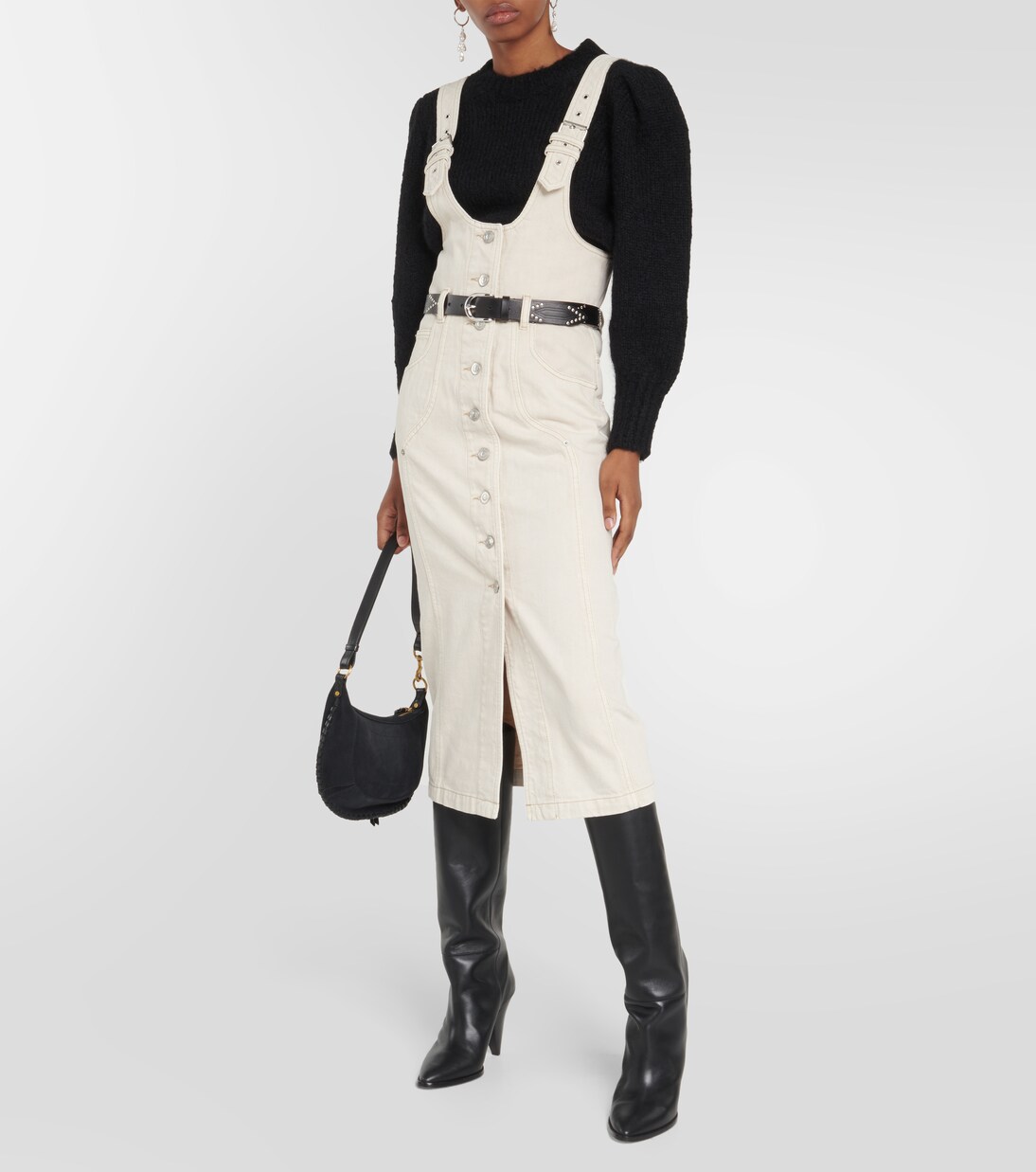 Minikleid Filipine aus Denim | Marant Etoile